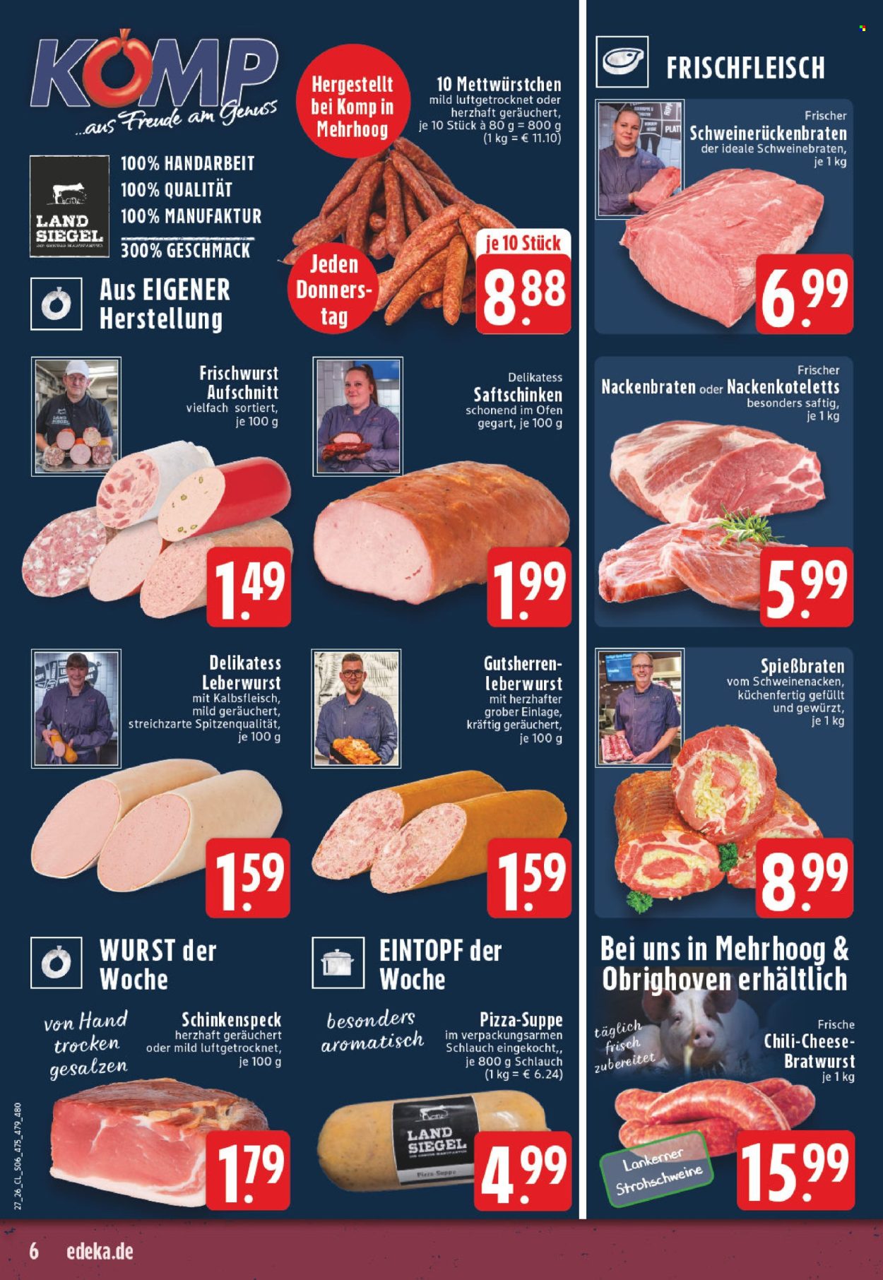 Edeka Prospekte  - 29.6.2026 - 4.7.2026. Seite 6