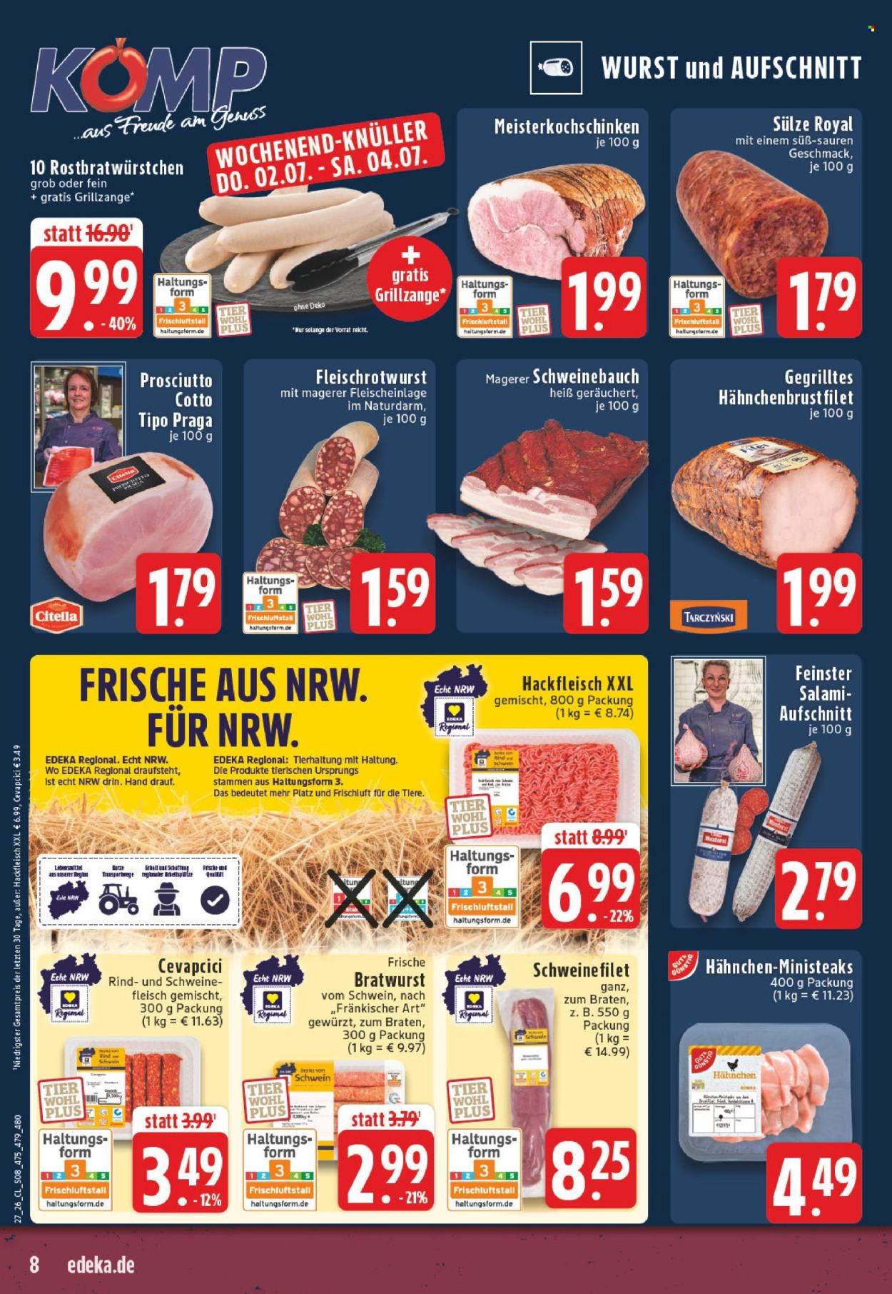Edeka Prospekte  - 29.6.2026 - 4.7.2026. Seite 8