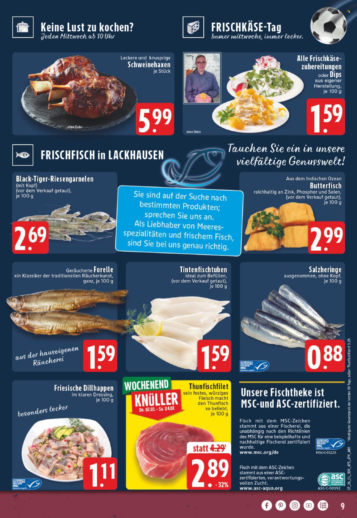 Edeka Prospekte  - 29.6.2026 - 4.7.2026. Seite 9