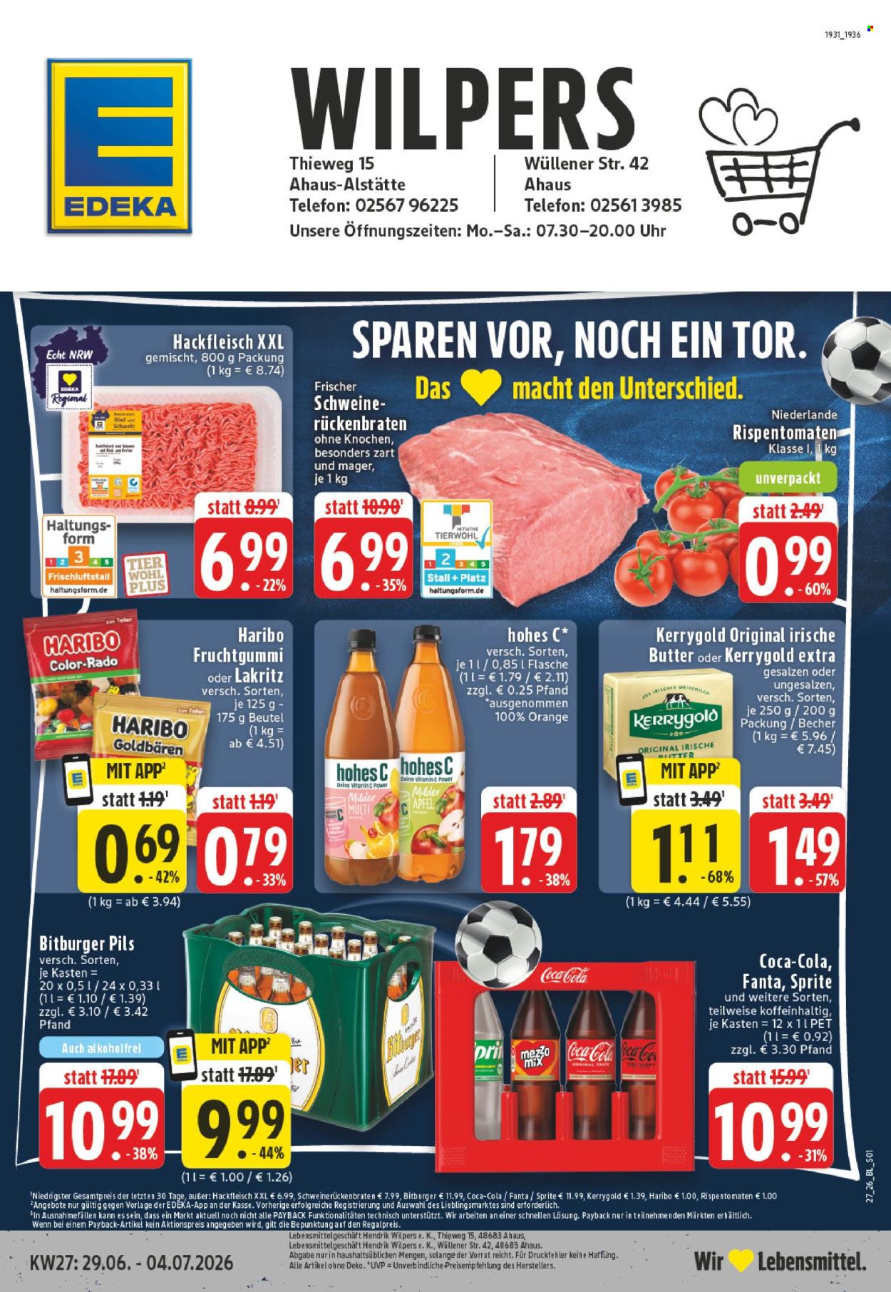 Edeka Prospekte  - 29.6.2026 - 4.7.2026. Seite 1