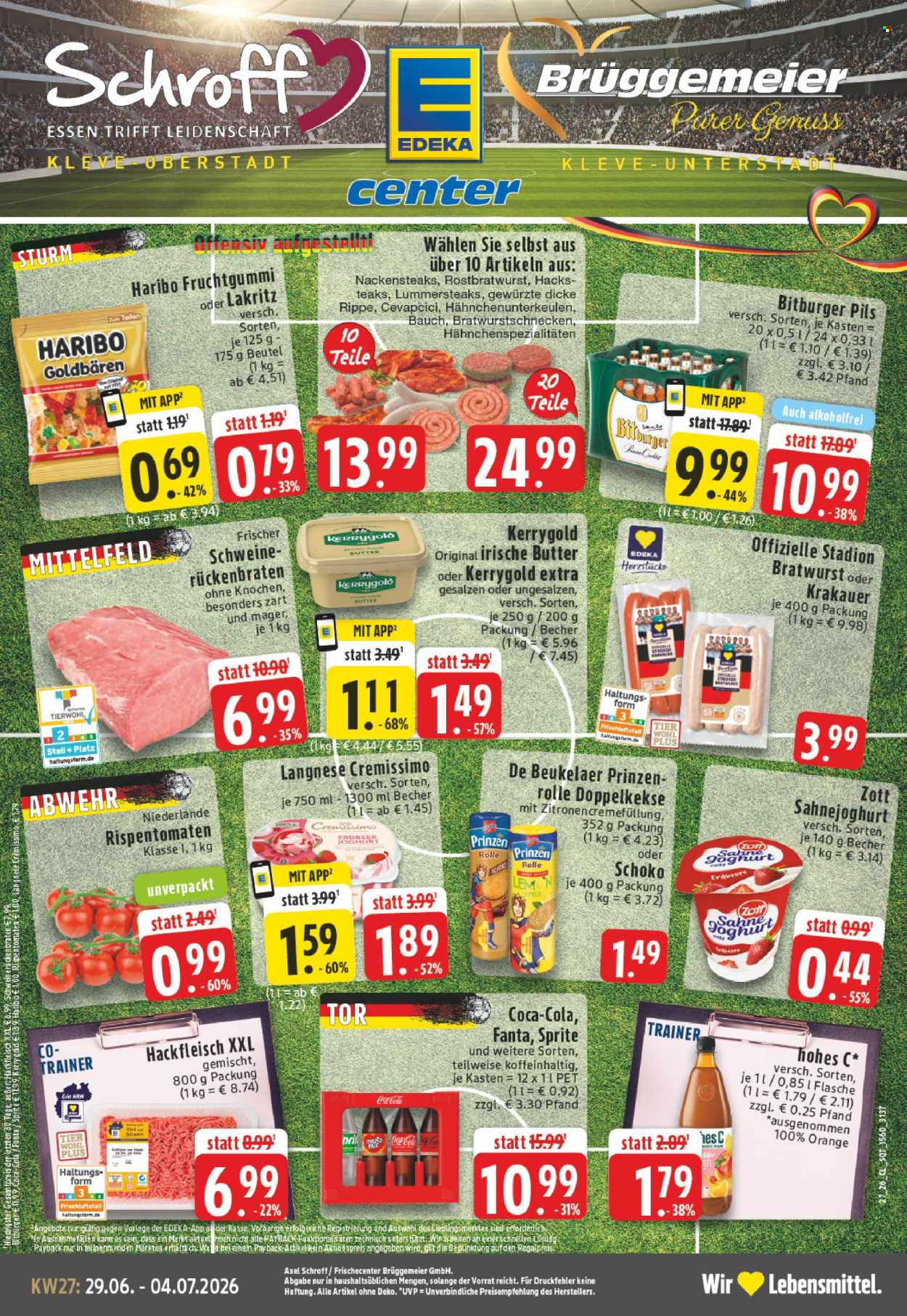 Edeka Prospekte  - 29.6.2026 - 4.7.2026. Seite 1