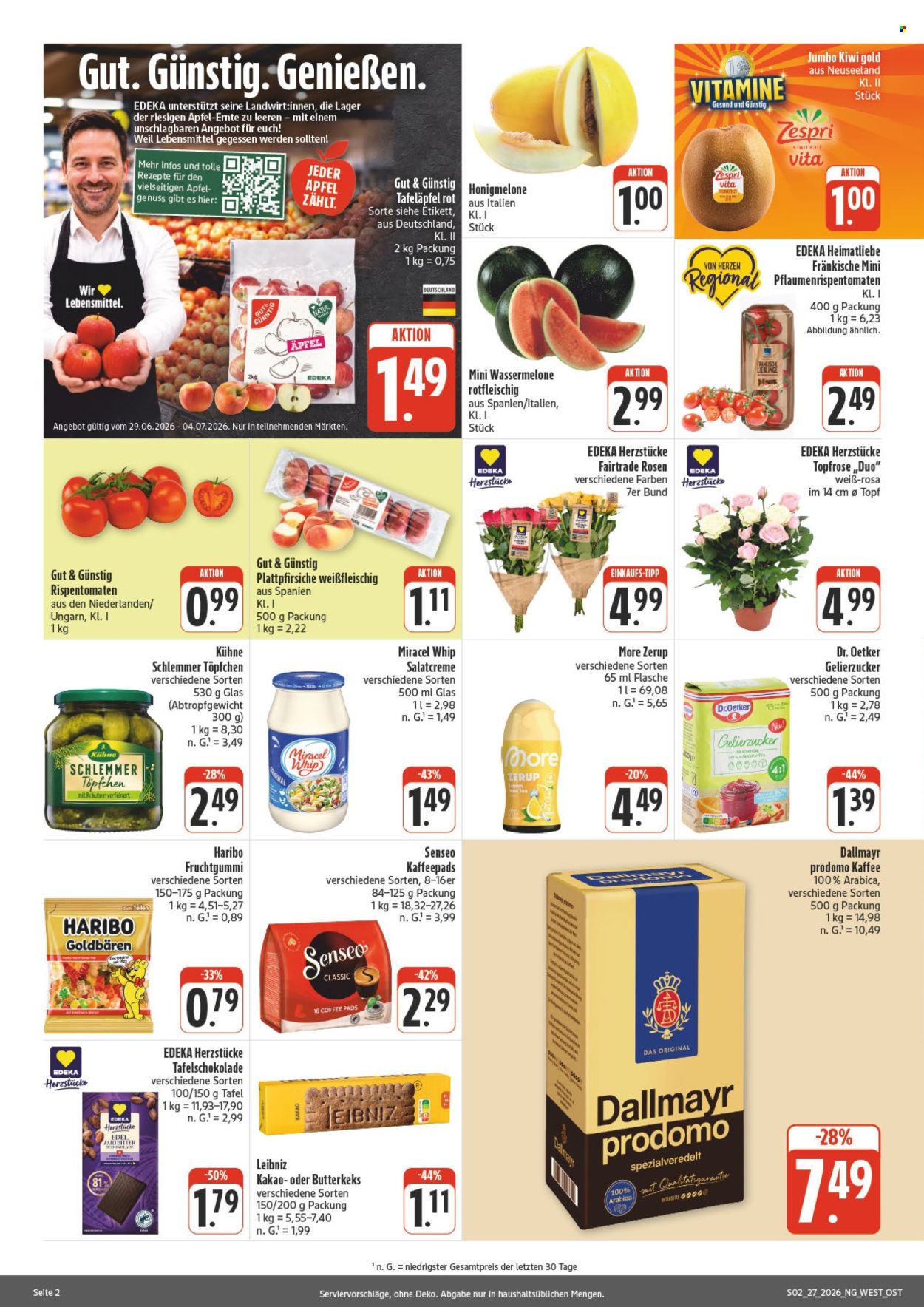 Edeka Prospekte  - 29.6.2026 - 4.7.2026. Seite 2