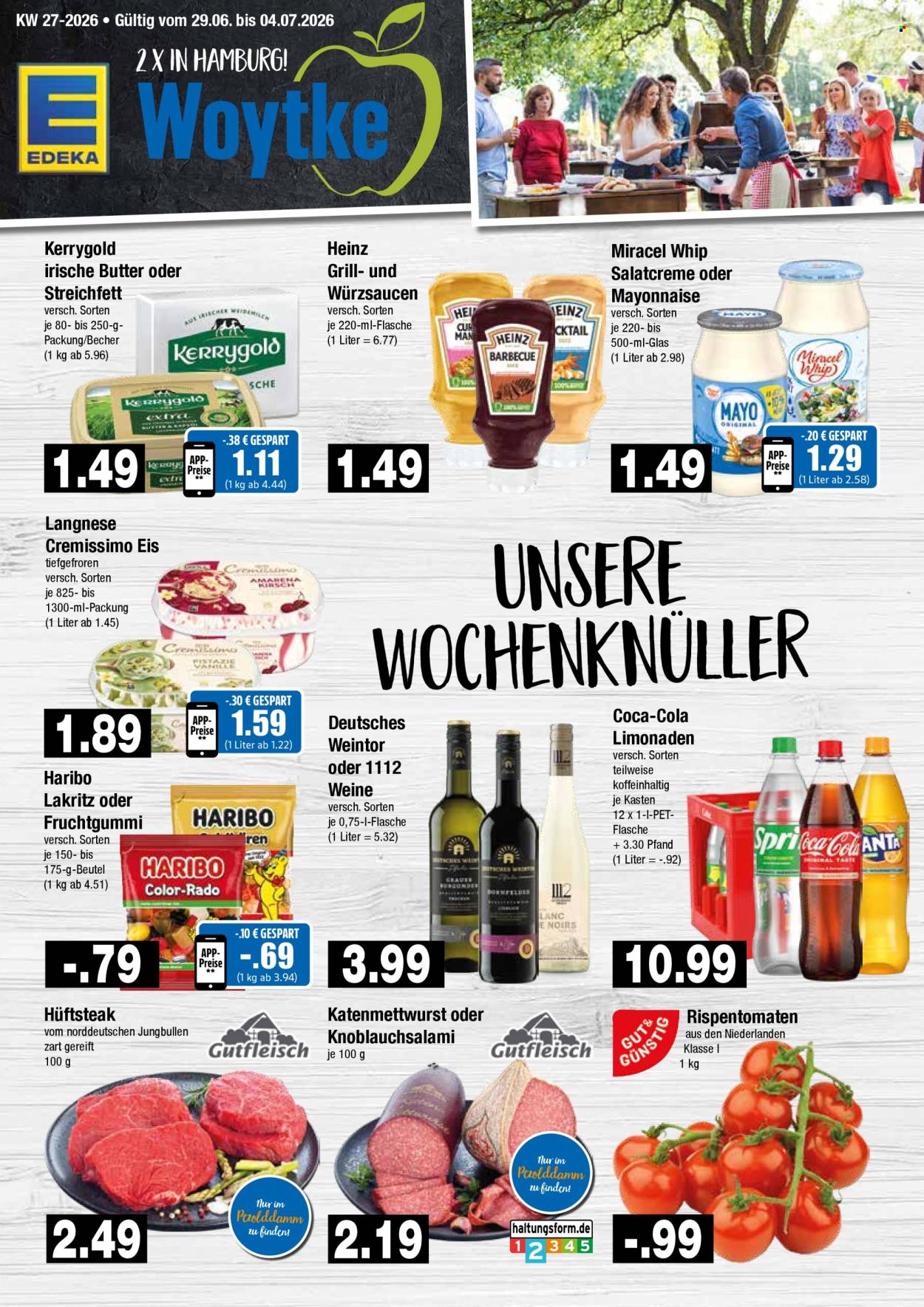 Edeka Prospekte  - 29.6.2026 - 4.7.2026. Seite 1