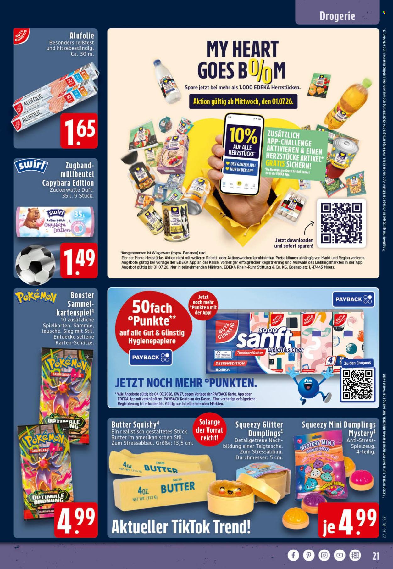 Edeka Prospekte  - 29.6.2026 - 4.7.2026. Seite 21