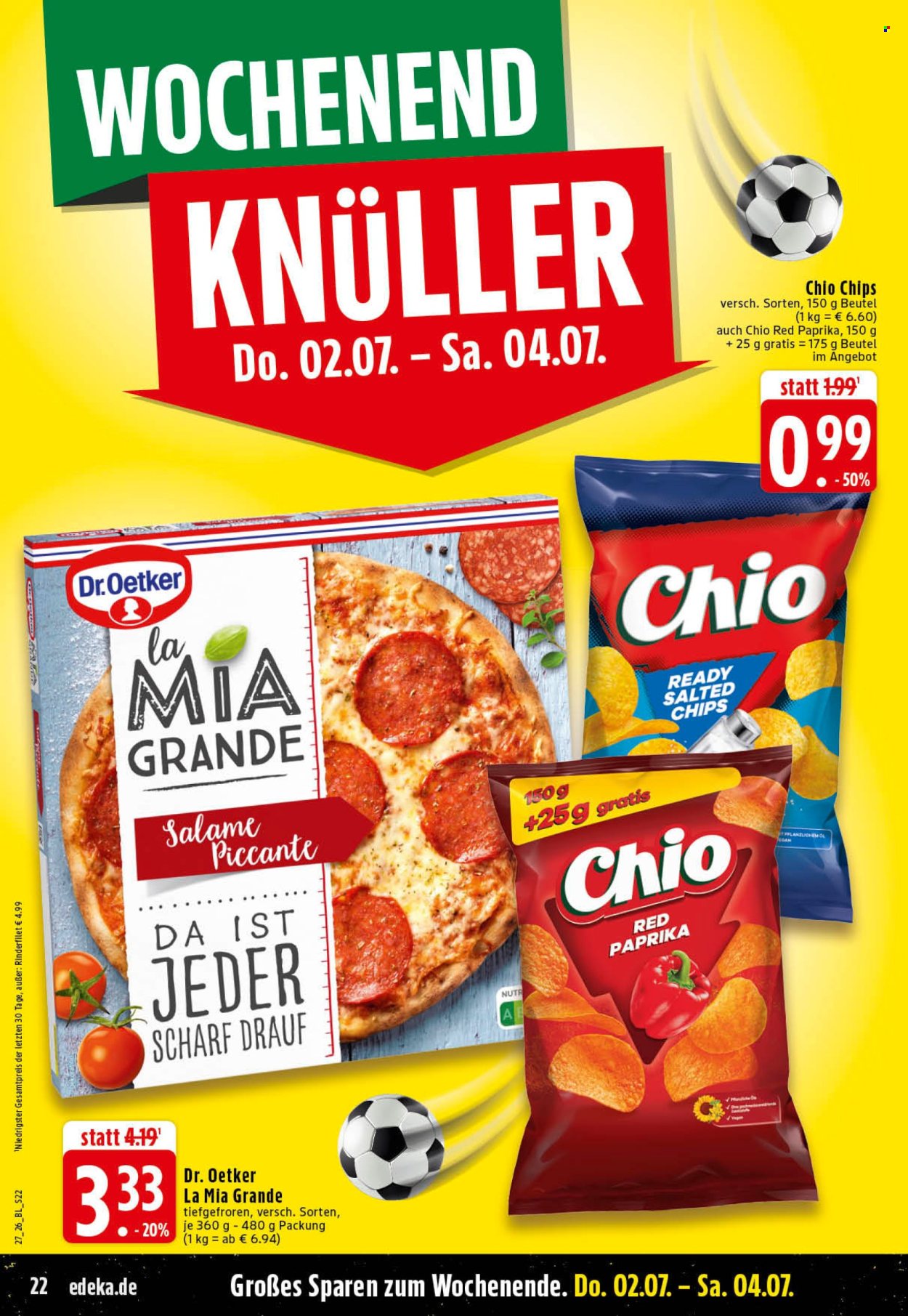 Edeka Prospekte  - 29.6.2026 - 4.7.2026. Seite 22