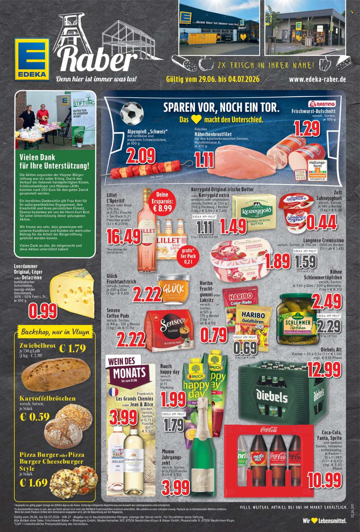 Edeka Prospekte  - 29.6.2026 - 4.7.2026. Seite 1