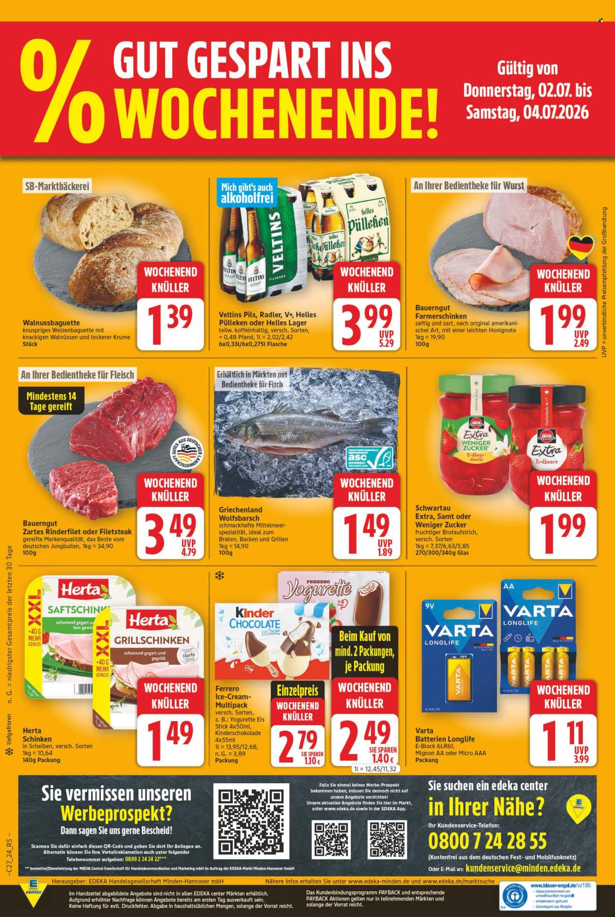 E center Prospekte  - 29.6.2026 - 4.7.2026. Seite 28