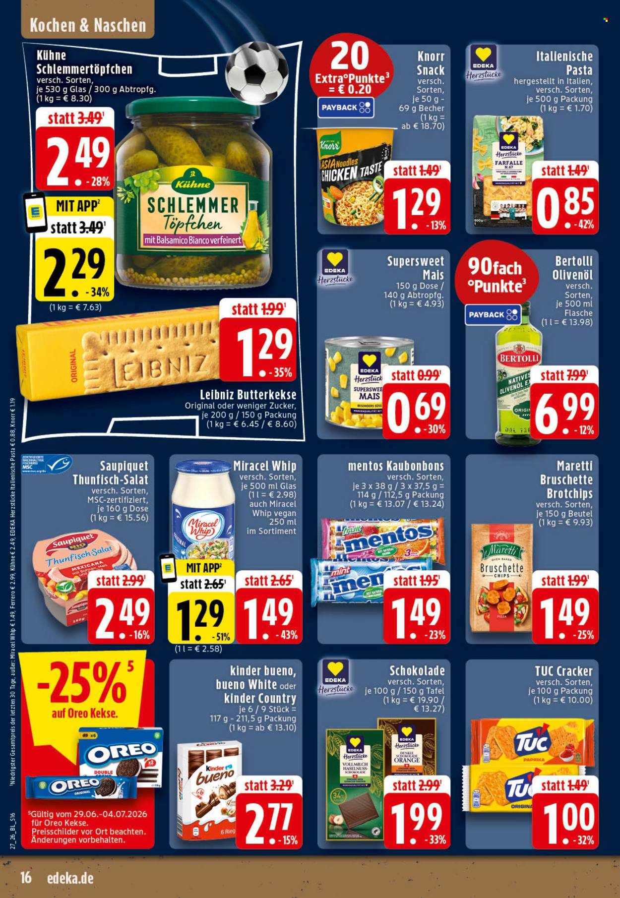 Edeka Prospekte  - 29.6.2026 - 4.7.2026. Seite 16