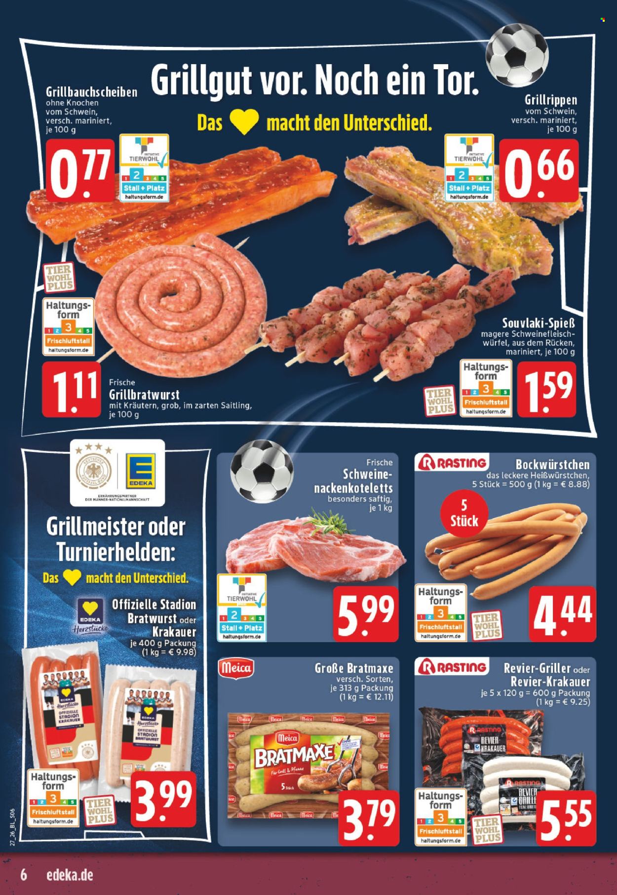 Edeka Prospekte  - 29.6.2026 - 4.7.2026. Seite 6