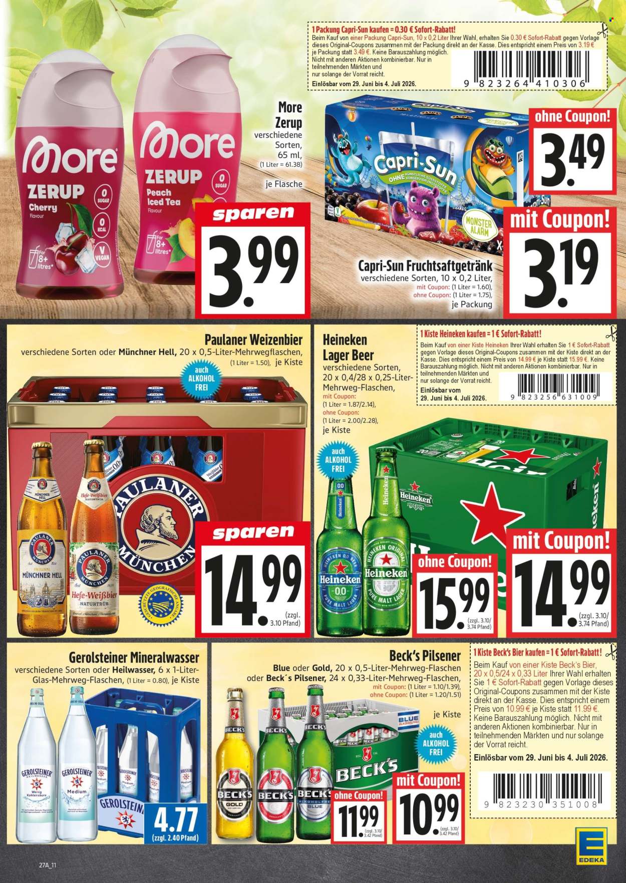 Edeka Prospekte  - 29.6.2026 - 4.7.2026. Seite 11