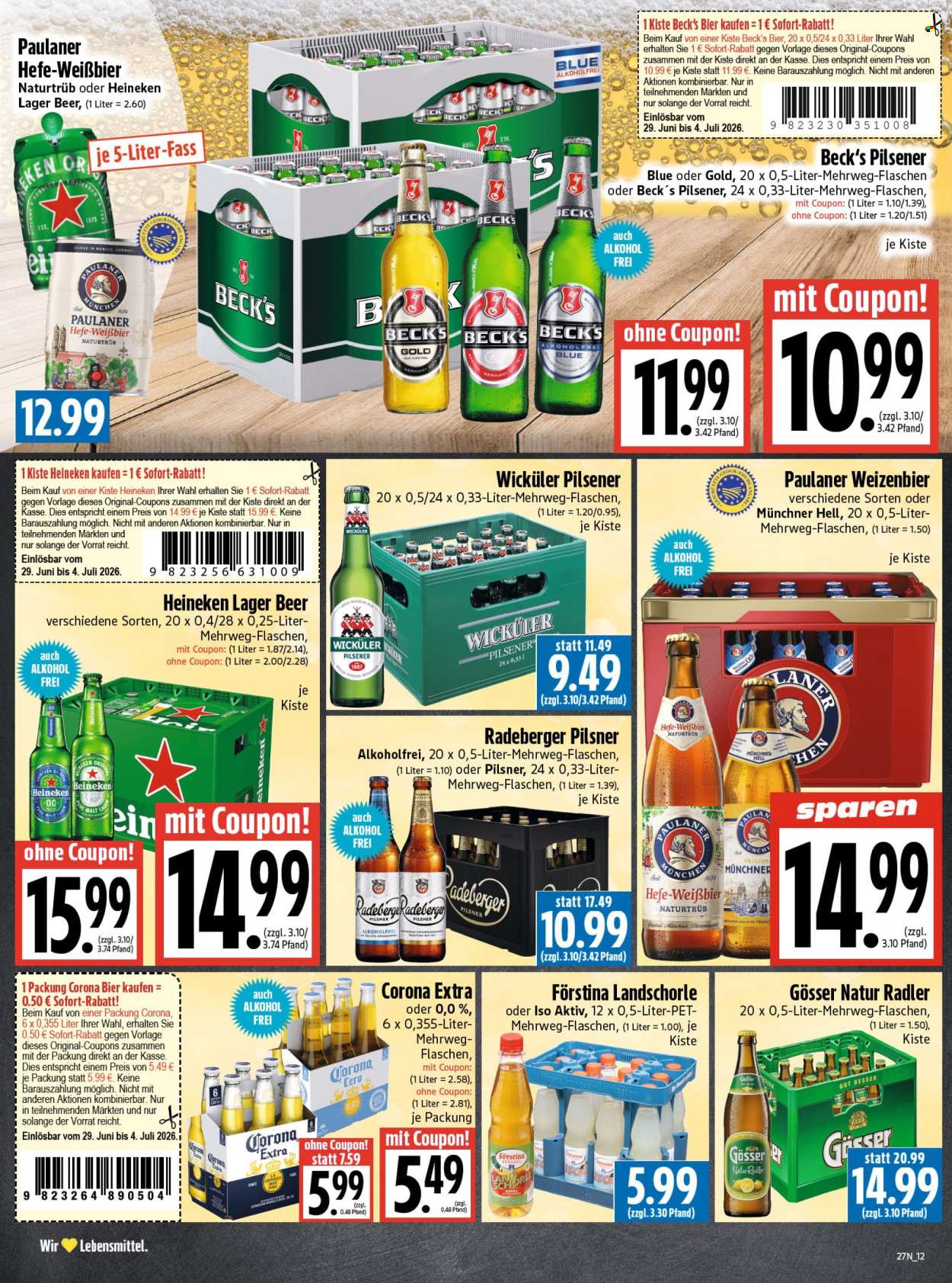 Edeka Prospekte  - 29.6.2026 - 4.7.2026. Seite 12