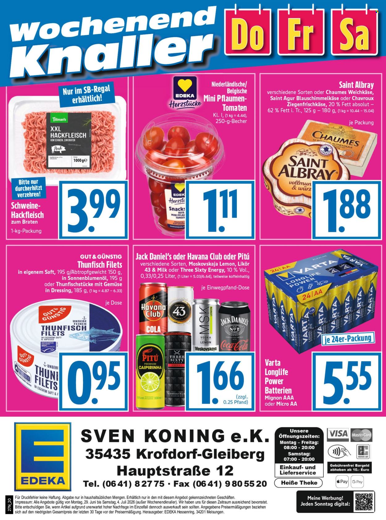Edeka Prospekte  - 29.6.2026 - 4.7.2026. Seite 20