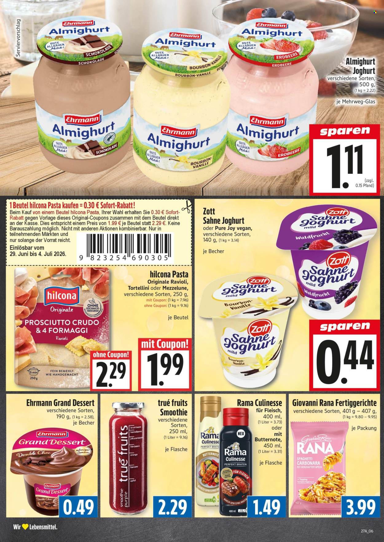 Edeka Prospekte  - 29.6.2026 - 4.7.2026. Seite 6