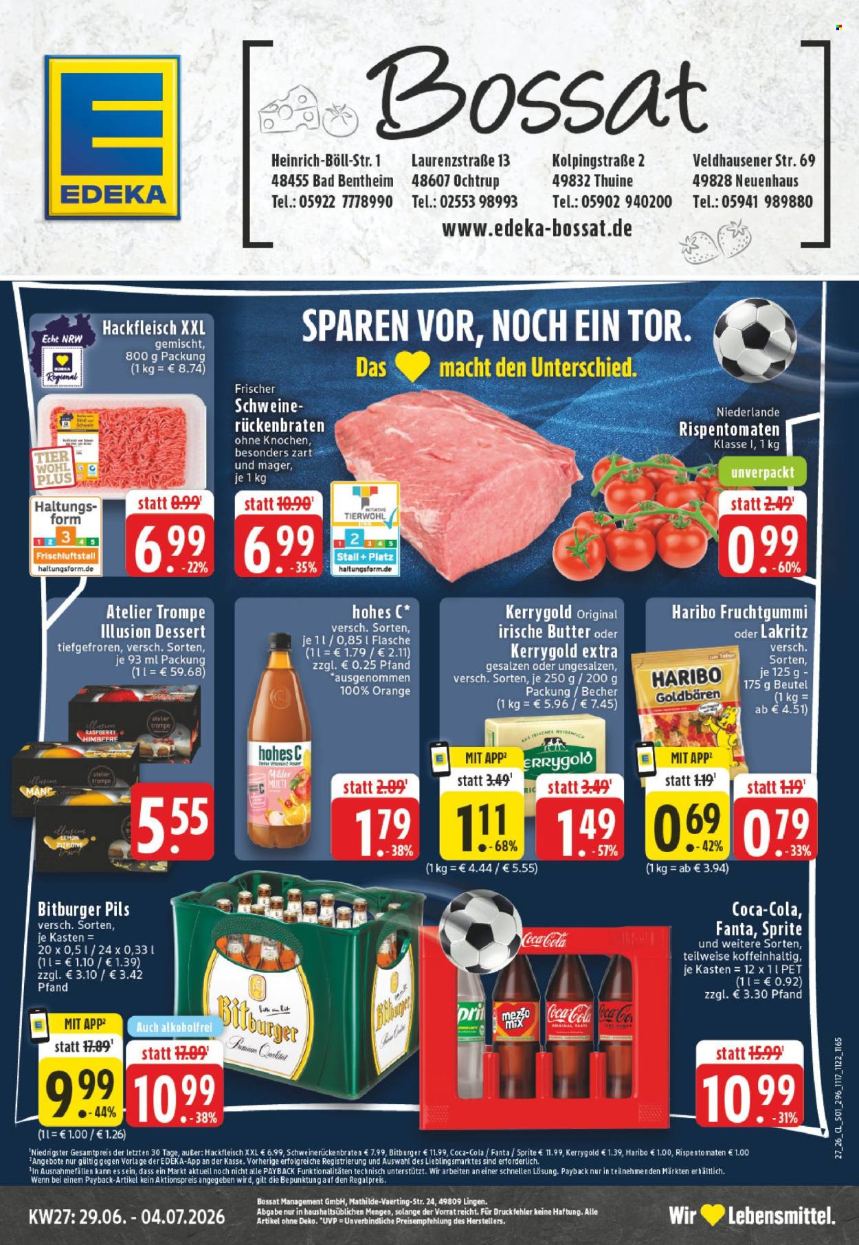 Edeka Prospekte  - 29.6.2026 - 4.7.2026. Seite 1