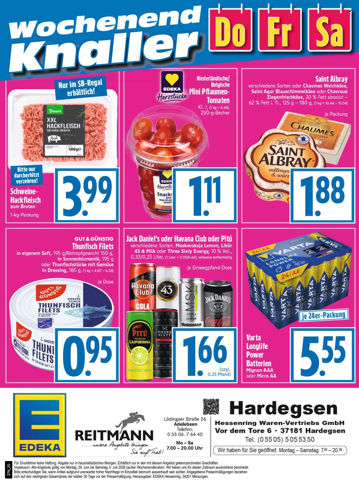 Edeka Prospekte  - 29.6.2026 - 4.7.2026. Seite 20