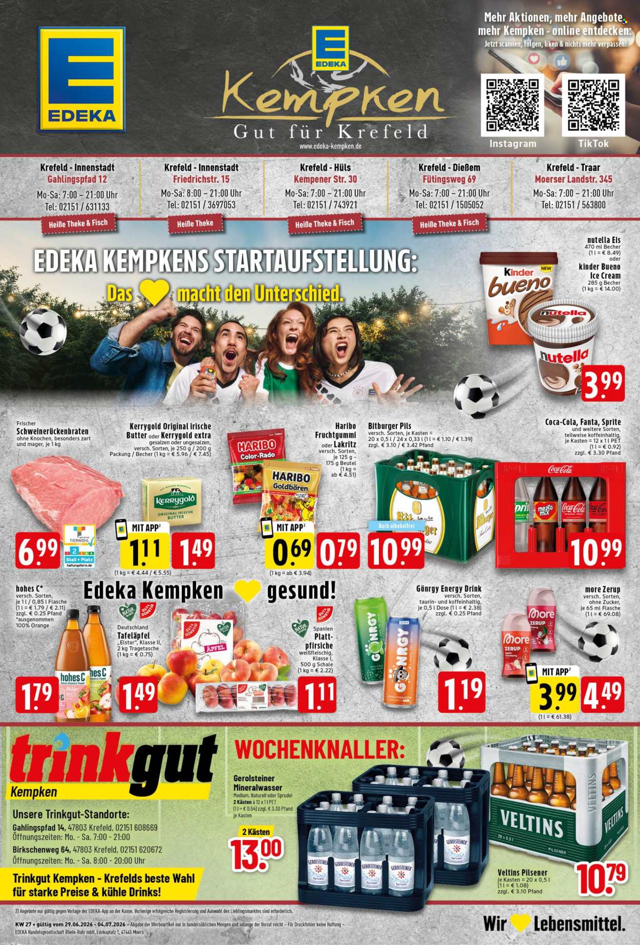 Edeka Prospekte  - 29.6.2026 - 4.7.2026. Seite 1