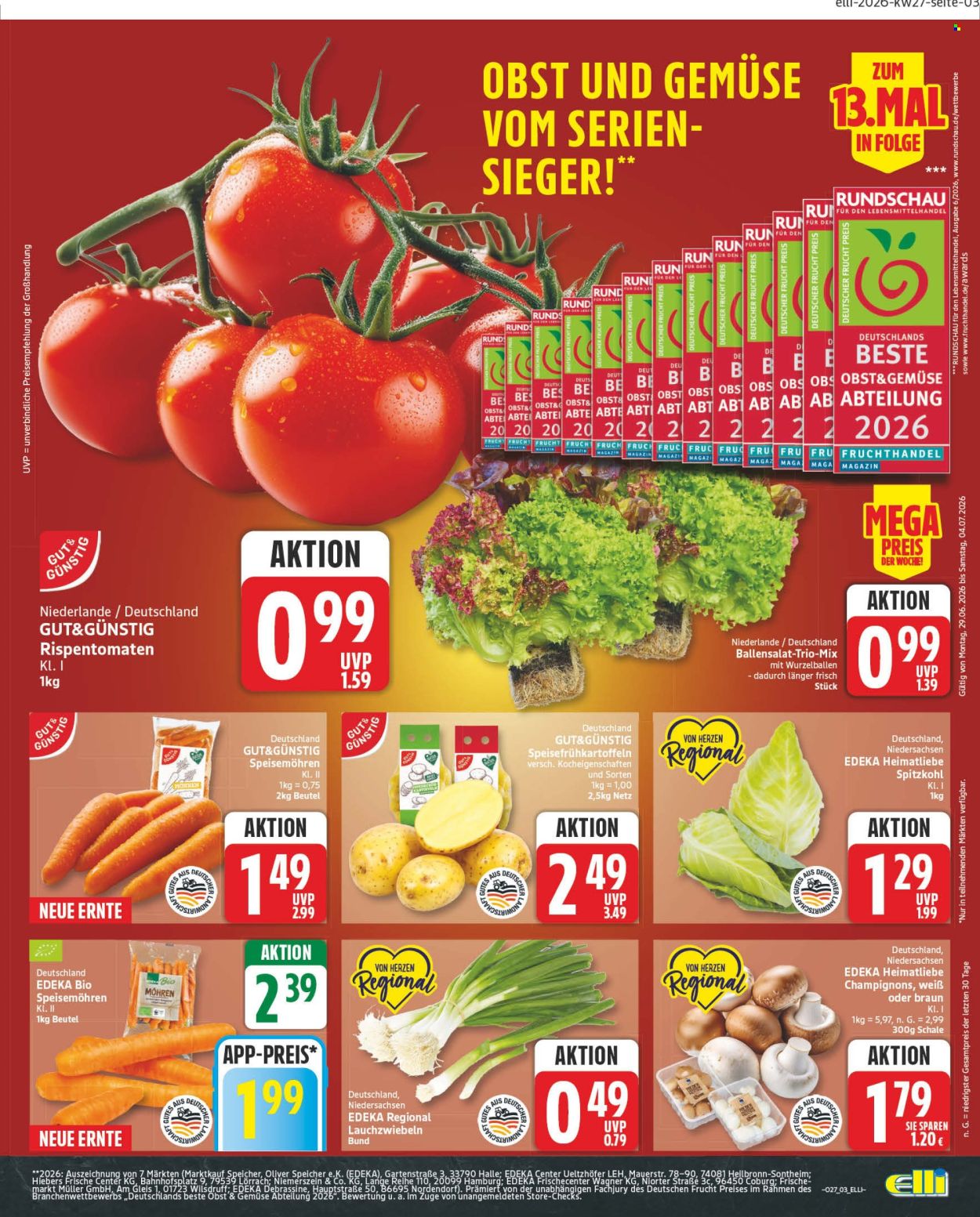 Edeka Prospekte  - 29.6.2026 - 4.7.2026. Seite 3