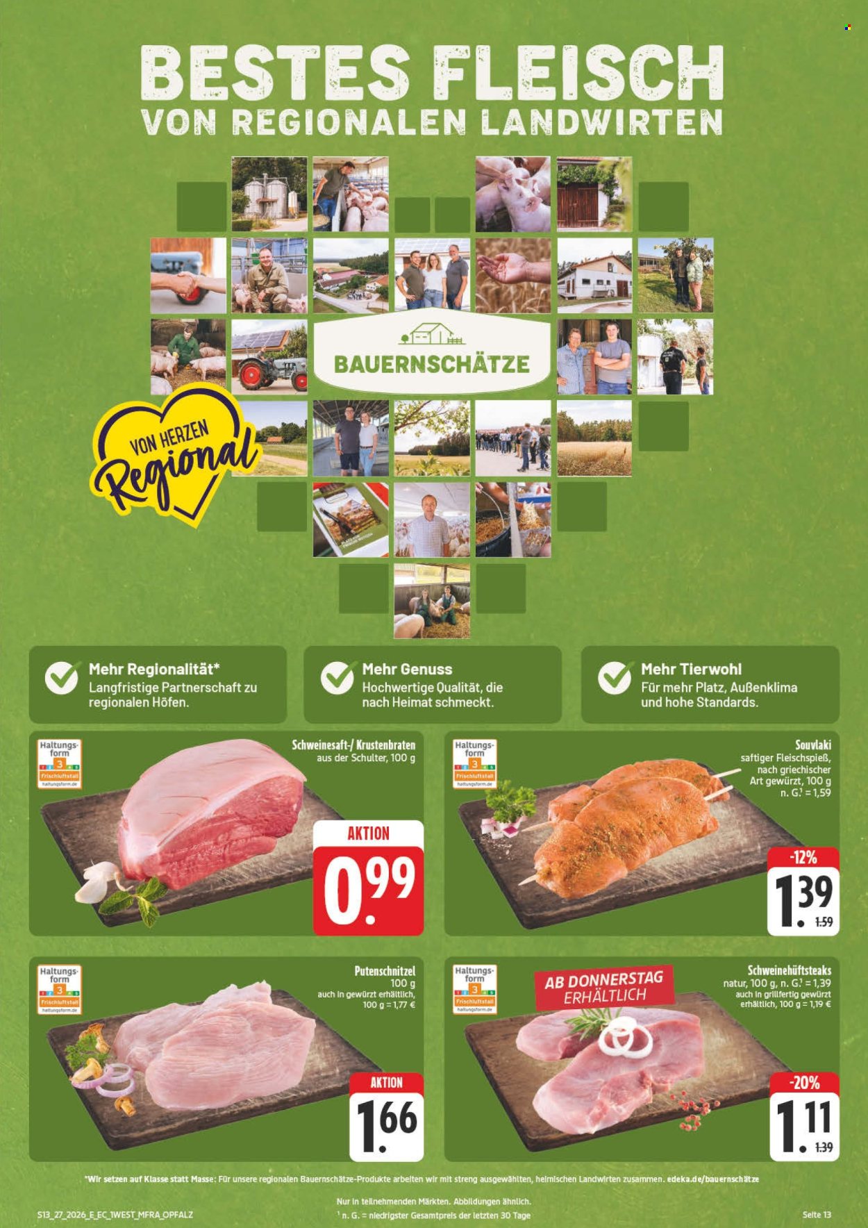 Edeka Prospekte  - 29.6.2026 - 4.7.2026. Seite 13