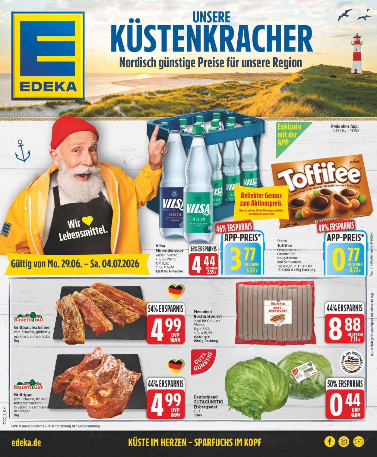 Edeka Prospekte  - 29.6.2026 - 4.7.2026. Seite 1