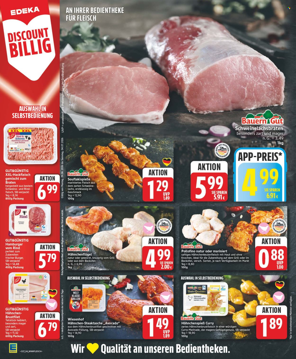 Edeka Prospekte  - 29.6.2026 - 4.7.2026. Seite 4