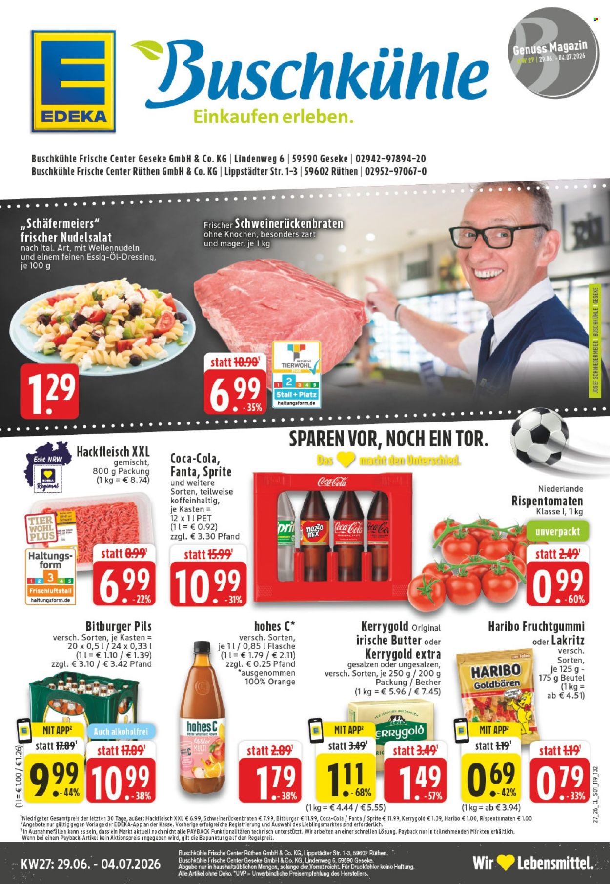 Edeka Prospekte  - 29.6.2026 - 4.7.2026. Seite 1