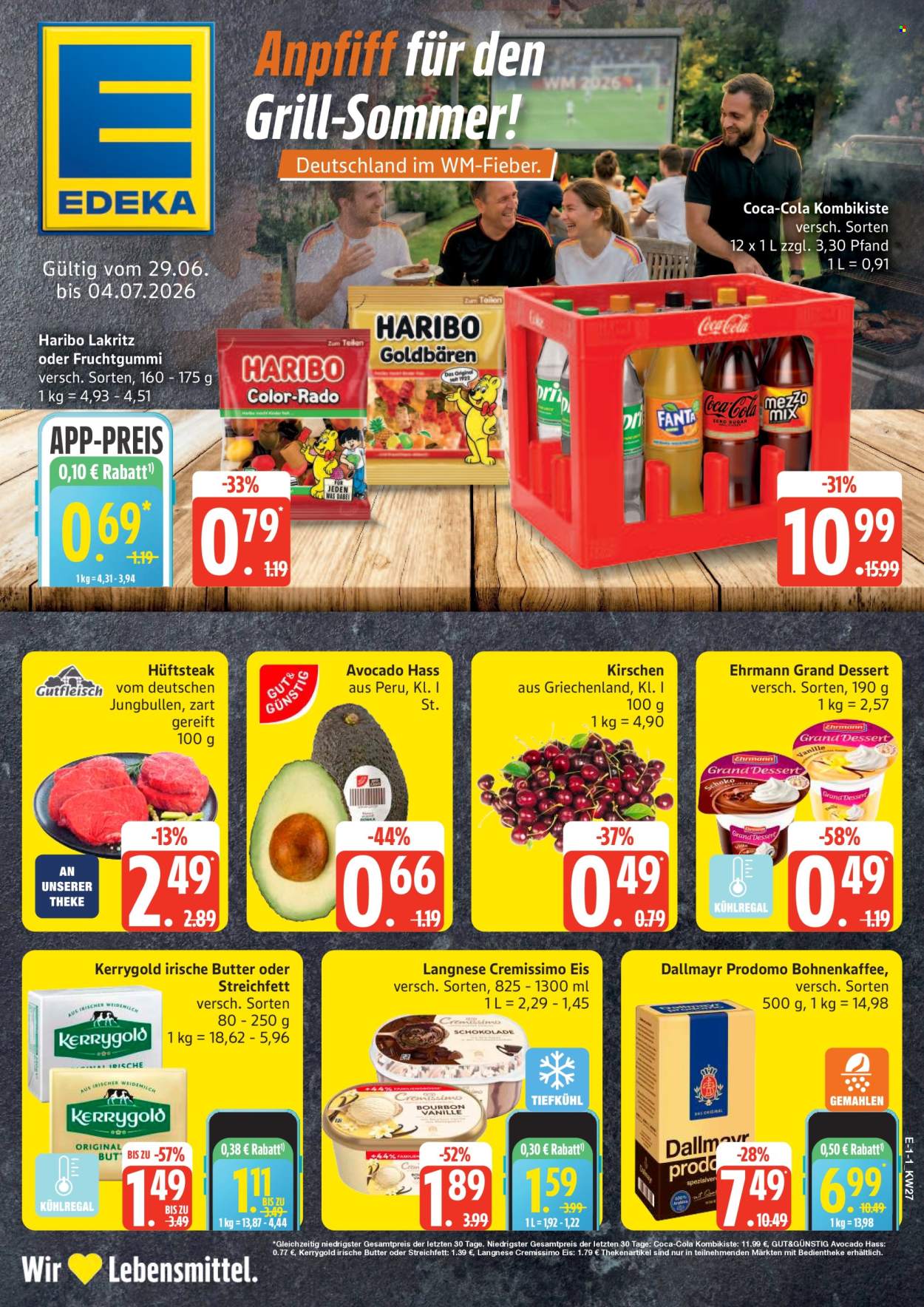 E center Prospekte  - 29.6.2026 - 4.7.2026. Seite 1