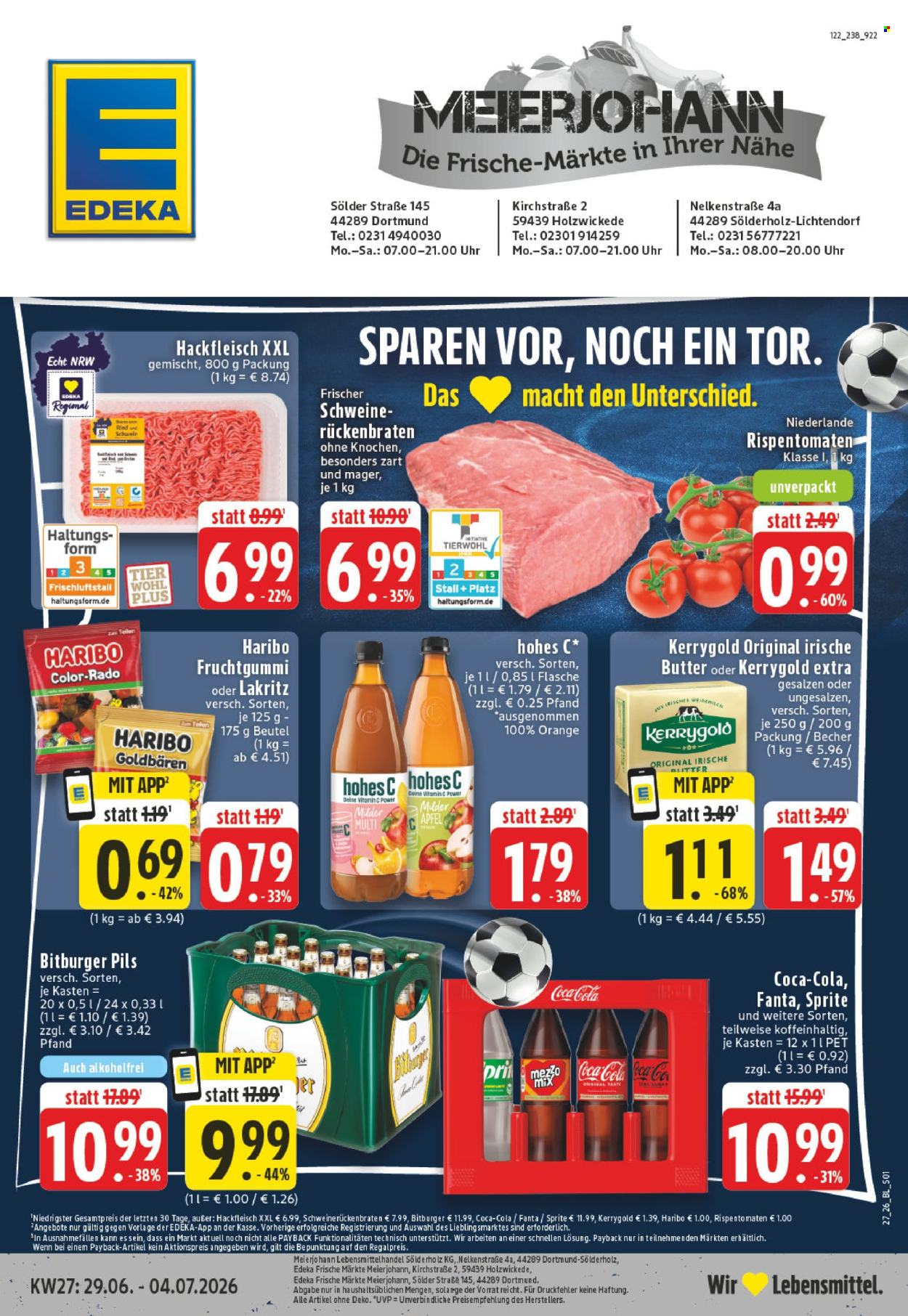 Edeka Prospekte  - 29.6.2026 - 4.7.2026. Seite 1
