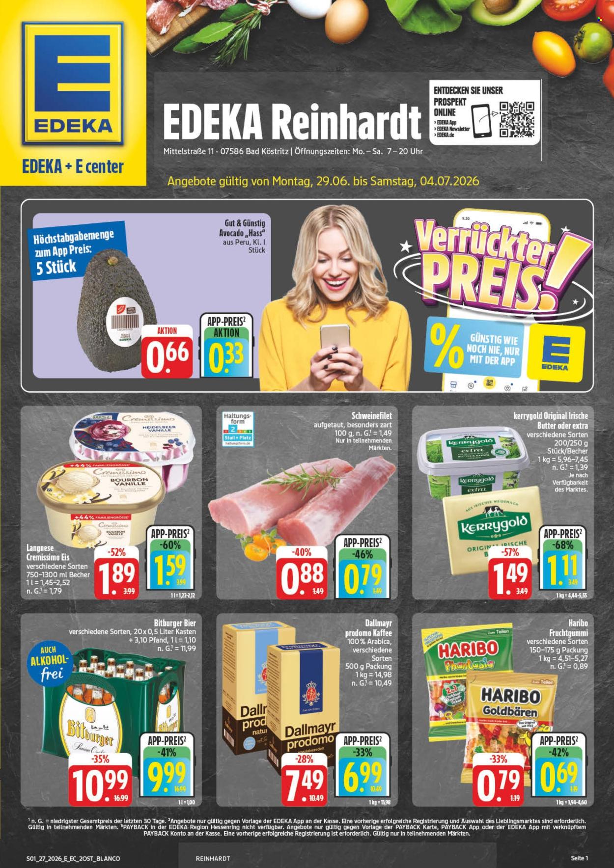 Edeka Prospekte  - 29.6.2026 - 4.7.2026. Seite 1