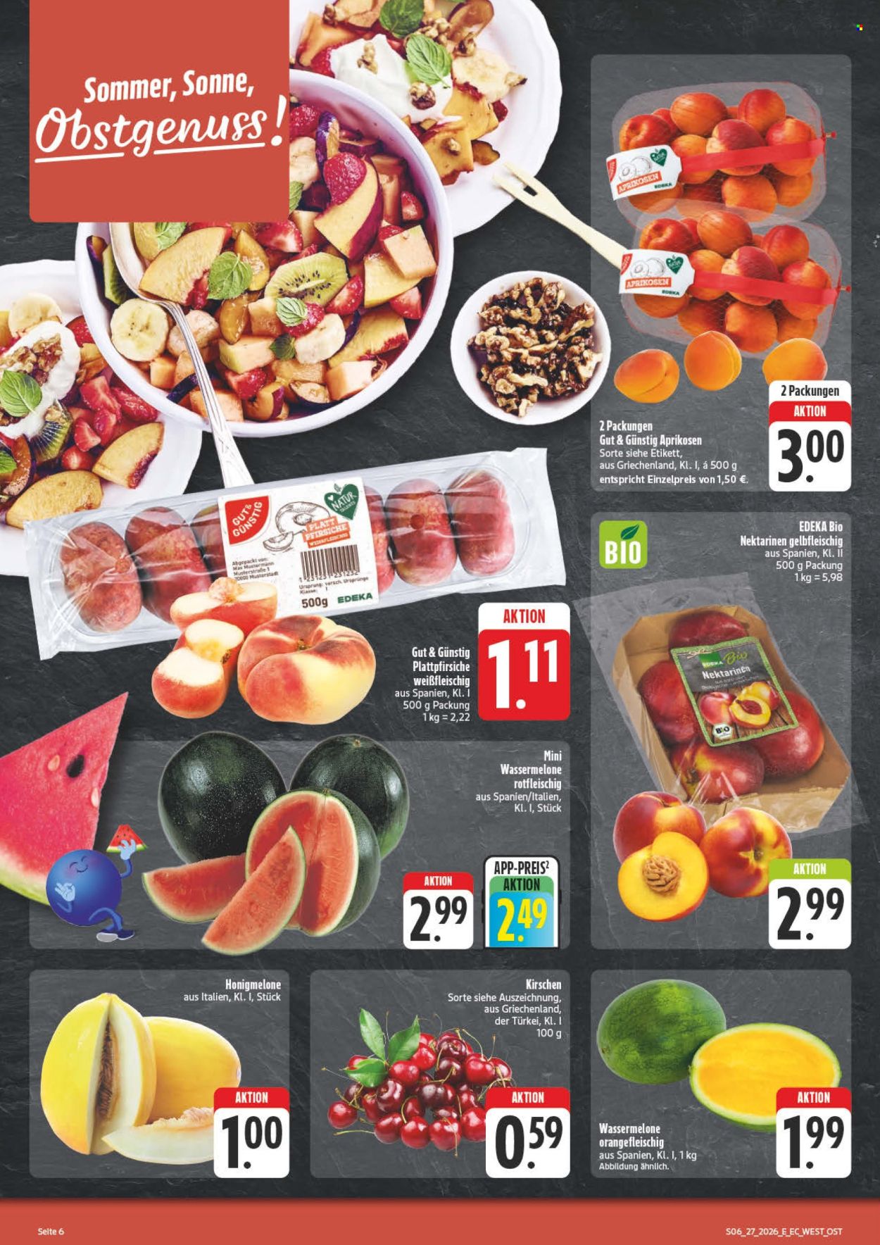 Edeka Prospekte  - 29.6.2026 - 4.7.2026. Seite 6