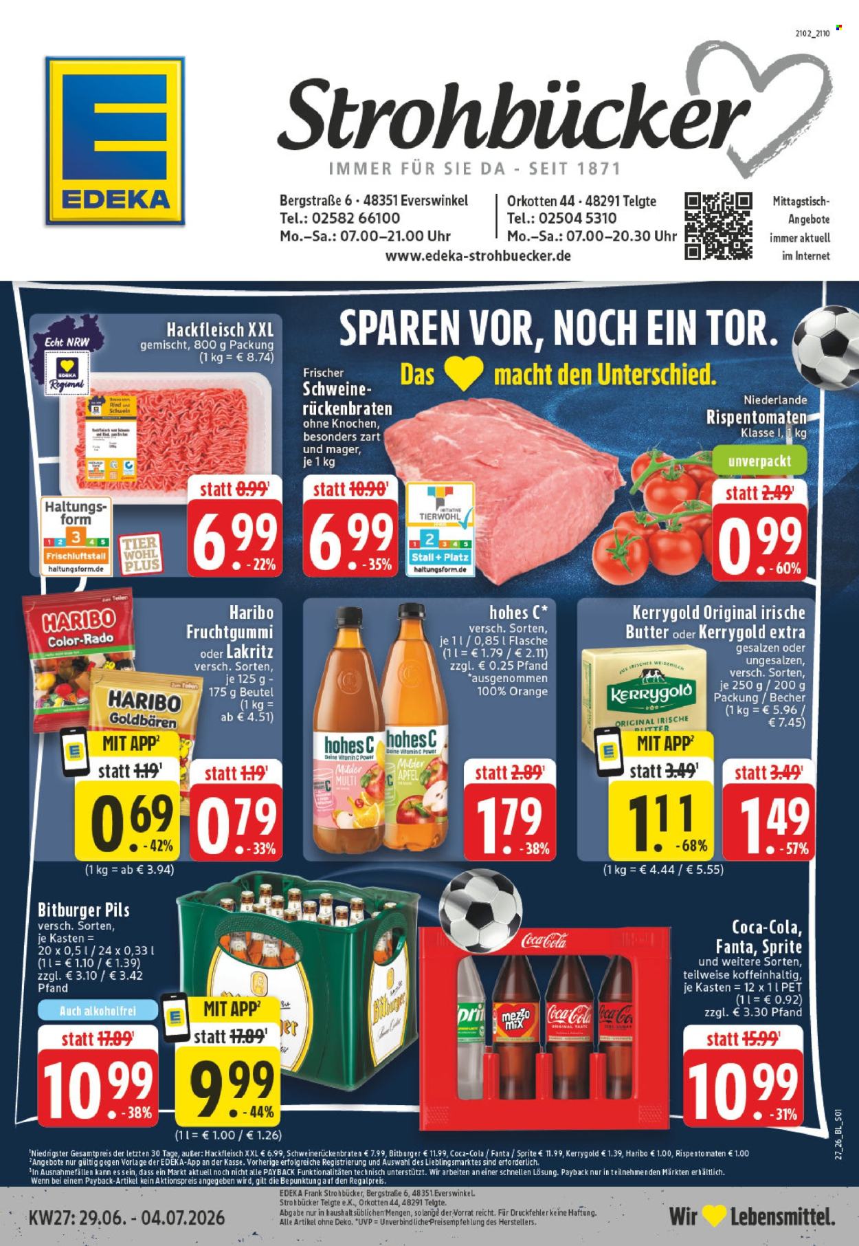Edeka Prospekte  - 29.6.2026 - 4.7.2026. Seite 1