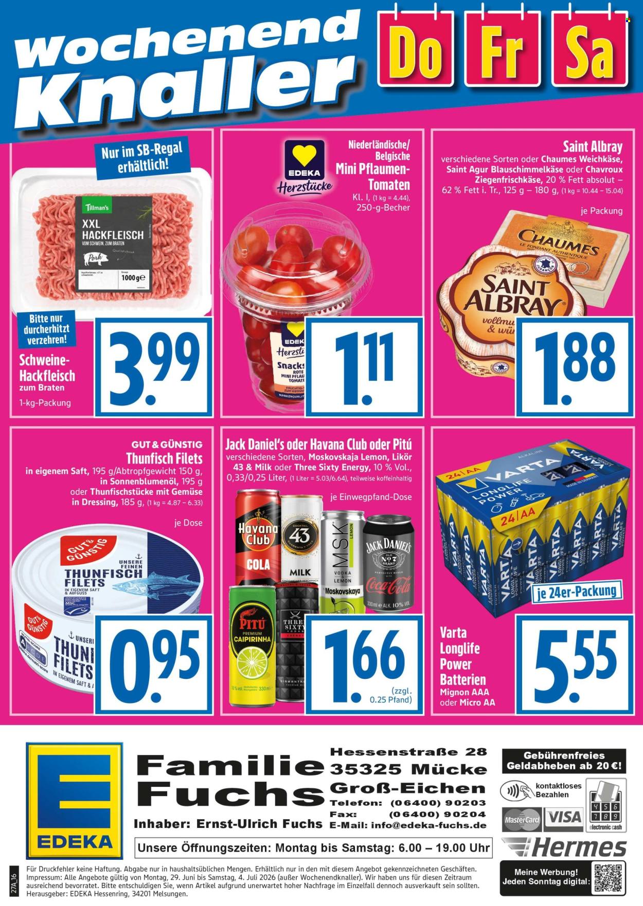 Edeka Prospekte  - 29.6.2026 - 4.7.2026. Seite 16