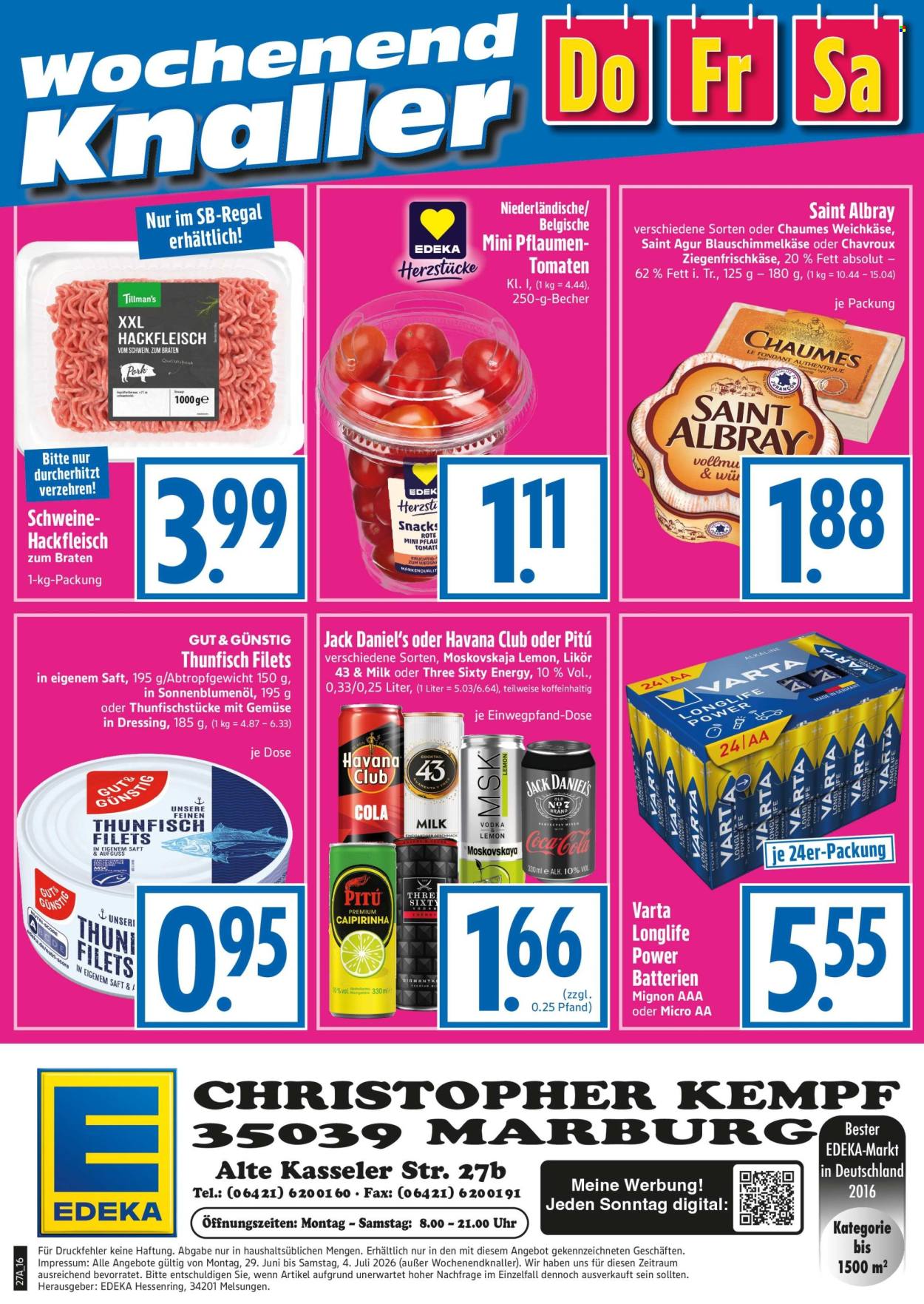 Edeka Prospekte  - 29.6.2026 - 4.7.2026. Seite 16