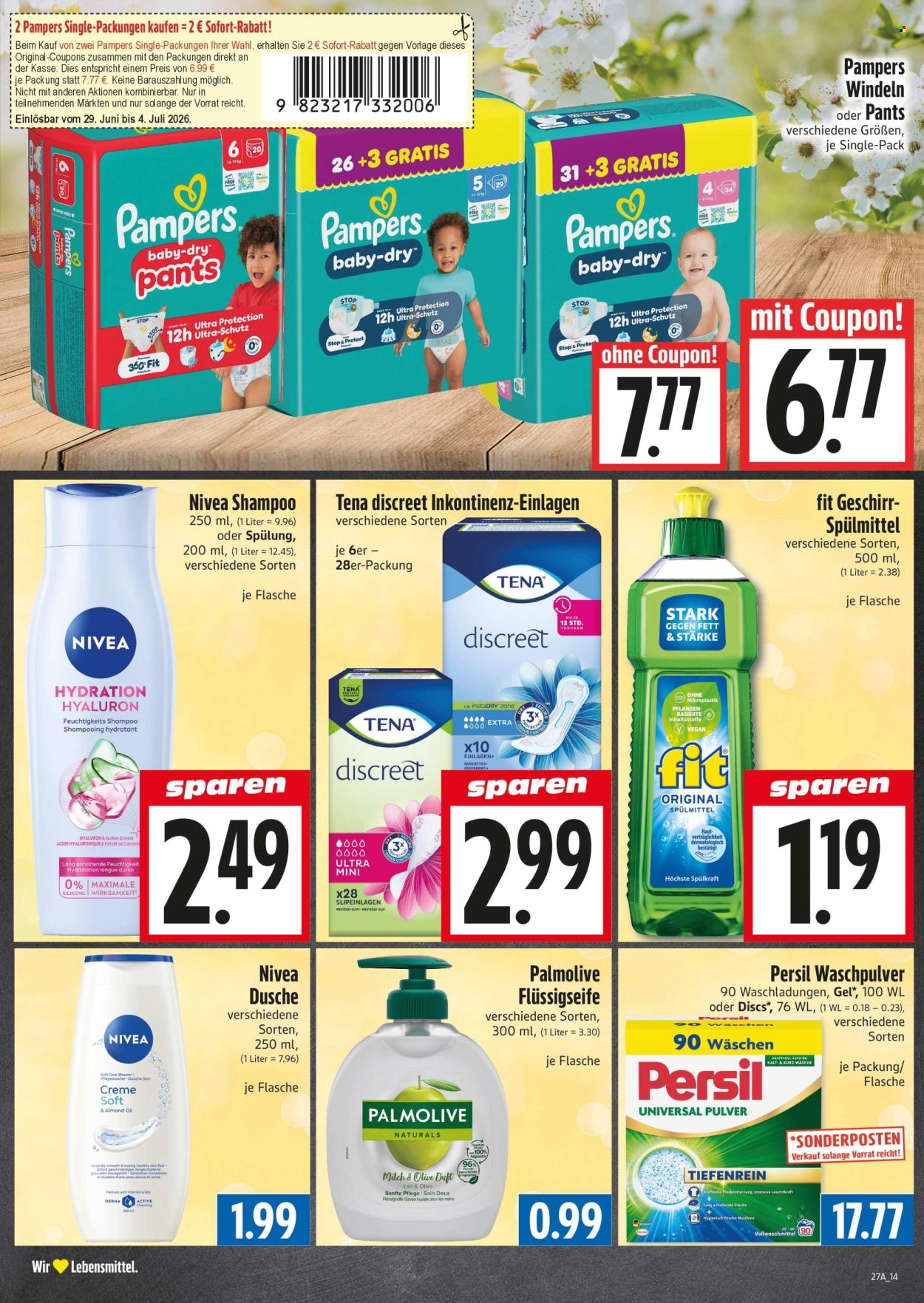 Edeka Prospekte  - 29.6.2026 - 4.7.2026. Seite 14