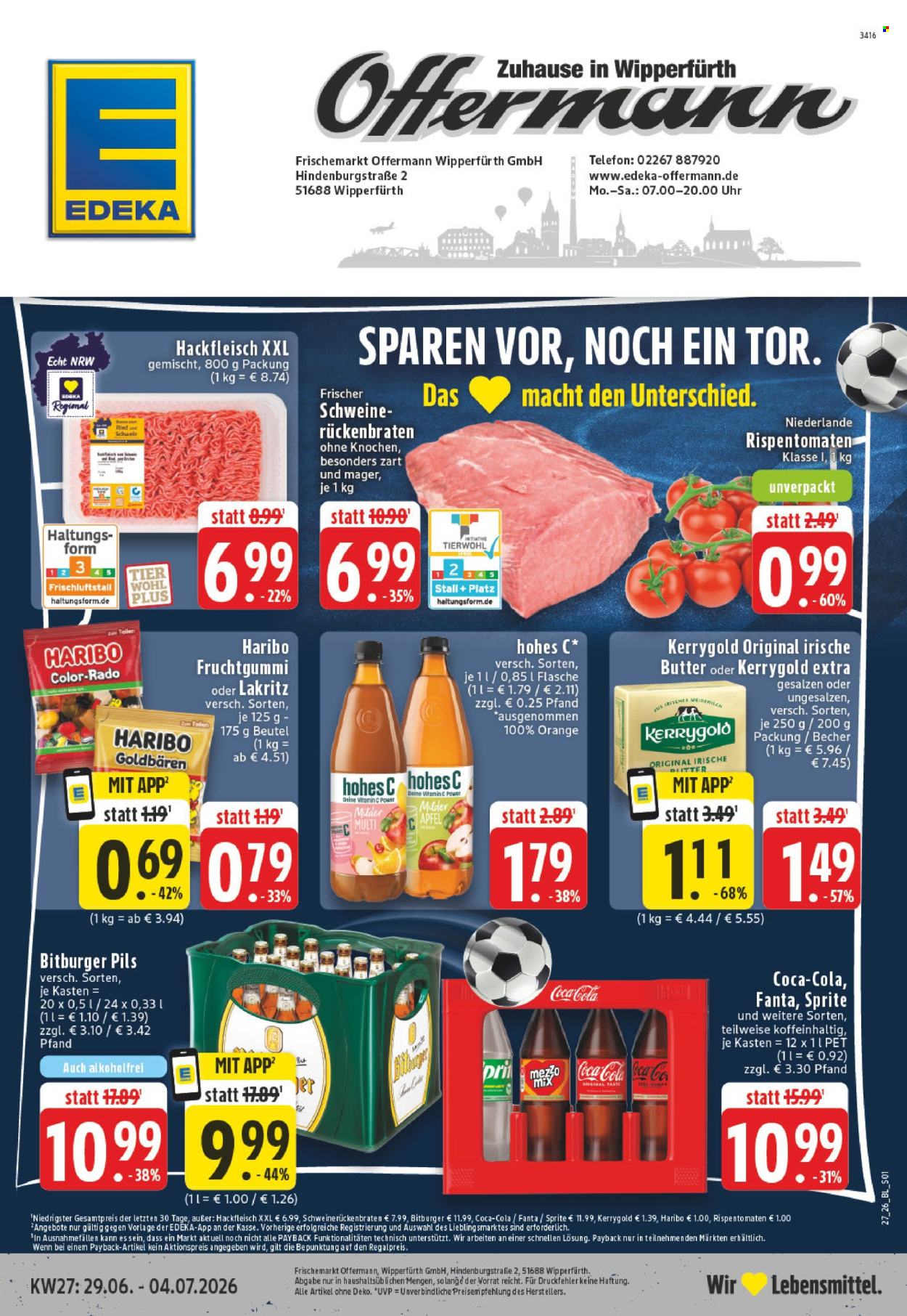 Edeka Prospekte  - 29.6.2026 - 4.7.2026. Seite 1