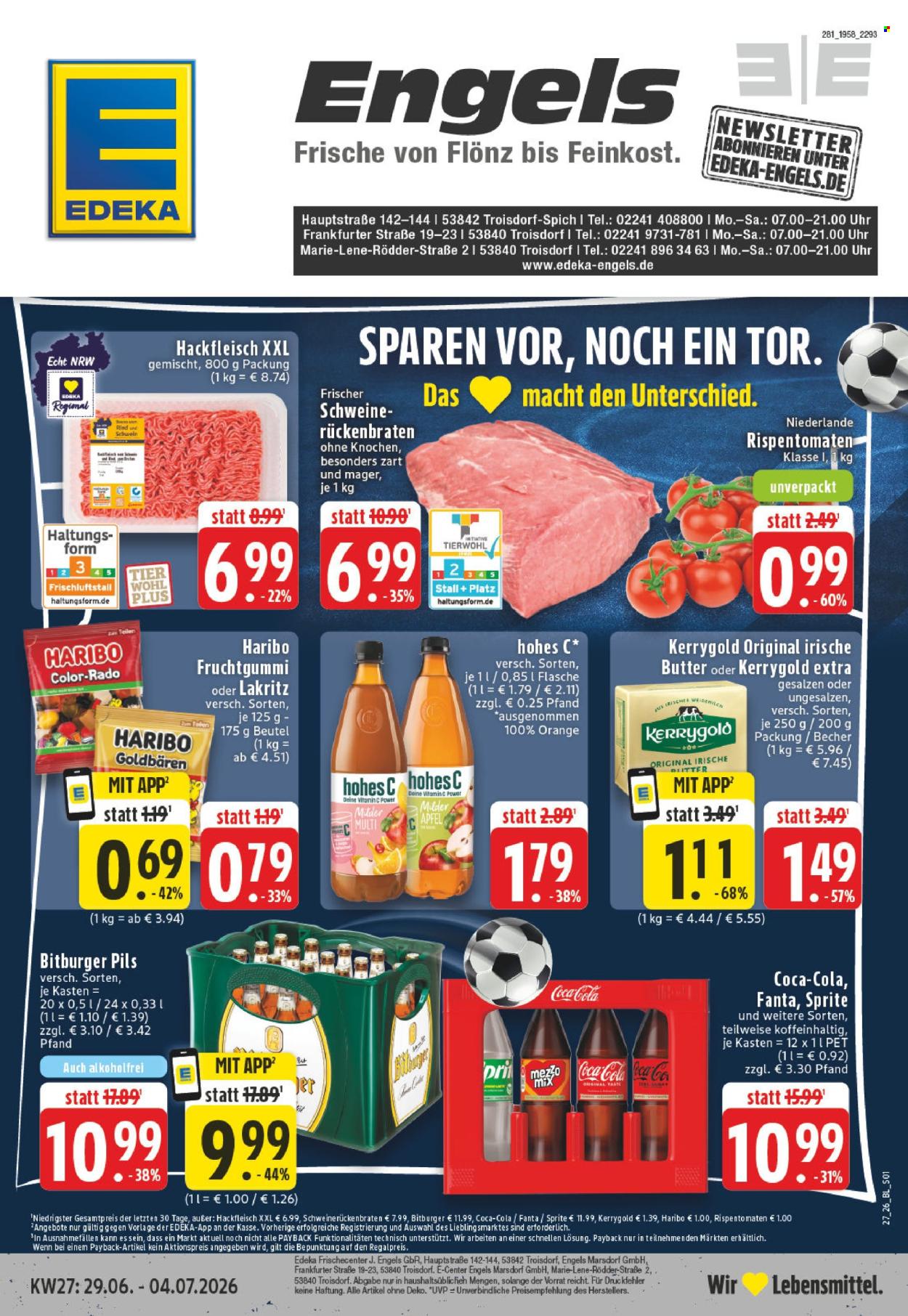 Edeka Prospekte  - 29.6.2026 - 4.7.2026. Seite 1