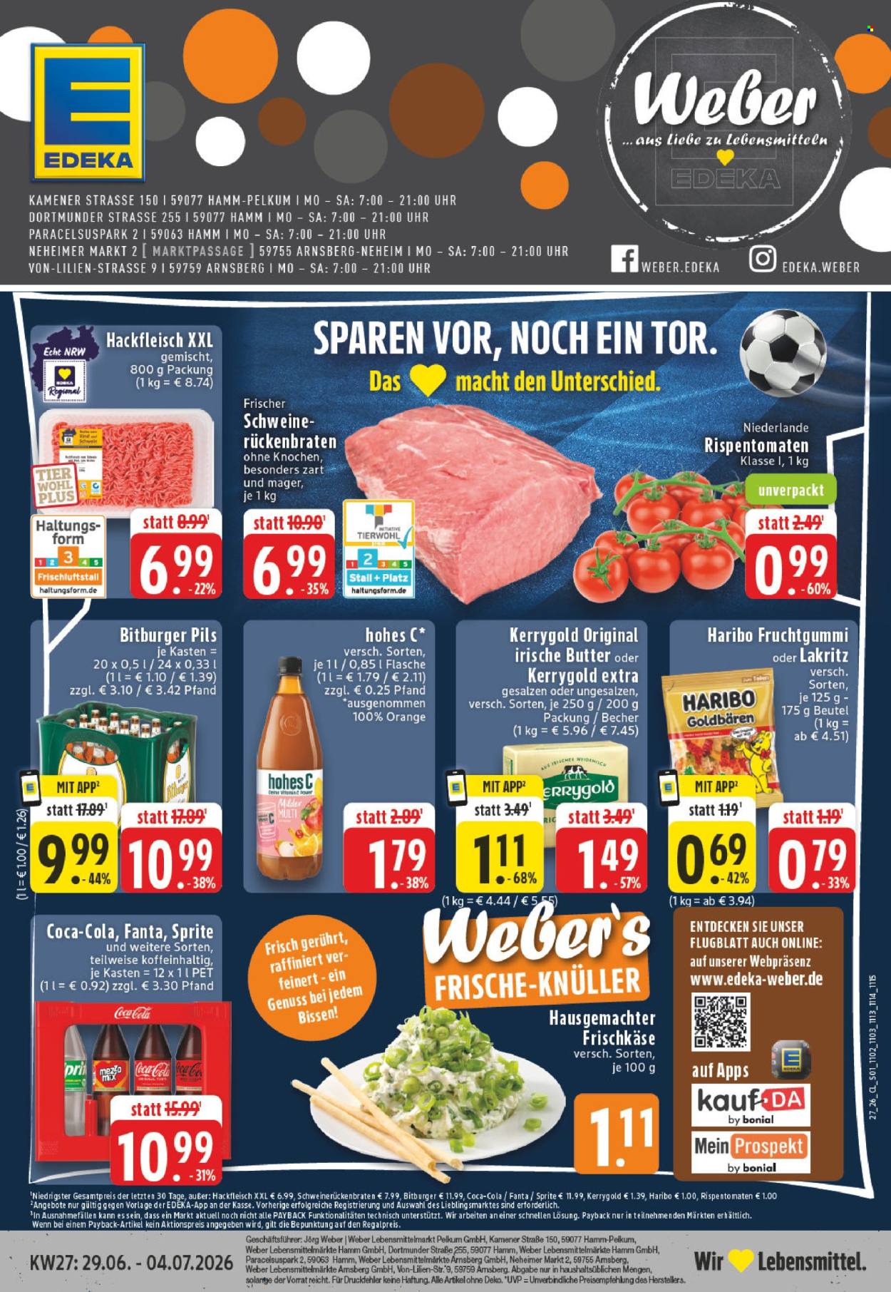 Edeka Prospekte  - 29.6.2026 - 4.7.2026. Seite 1