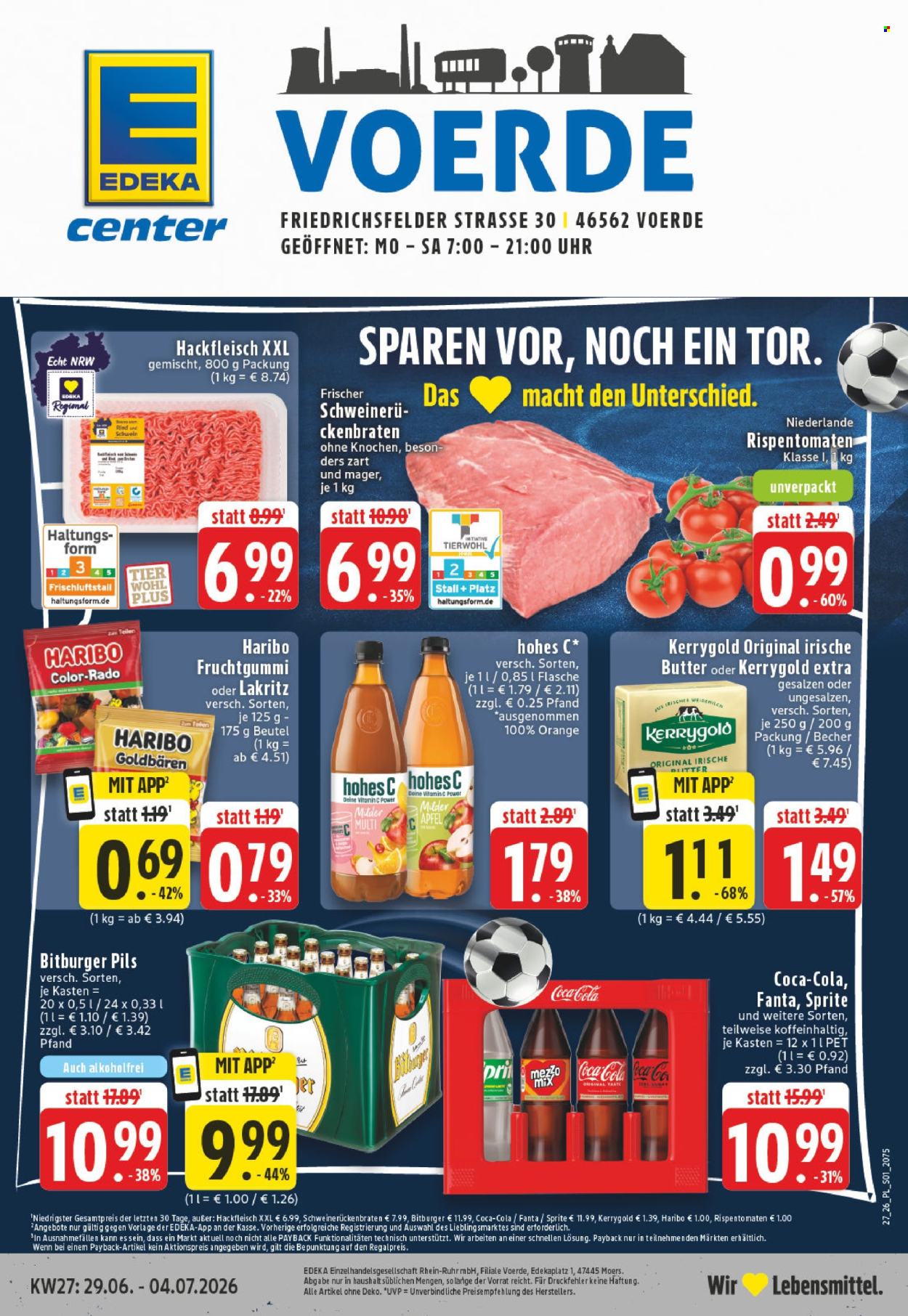 E center Prospekte  - 29.6.2026 - 4.7.2026. Seite 1