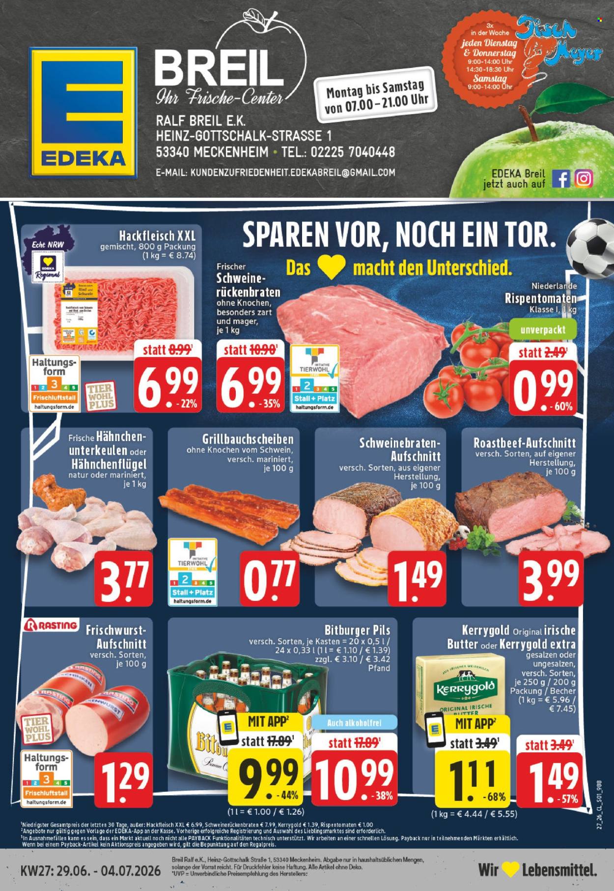 Edeka Prospekte  - 29.6.2026 - 4.7.2026. Seite 1