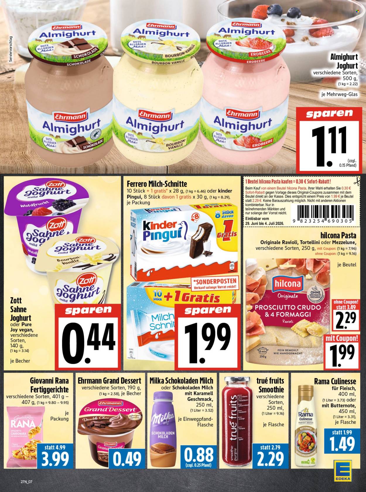 Edeka Prospekte  - 29.6.2026 - 4.7.2026. Seite 7