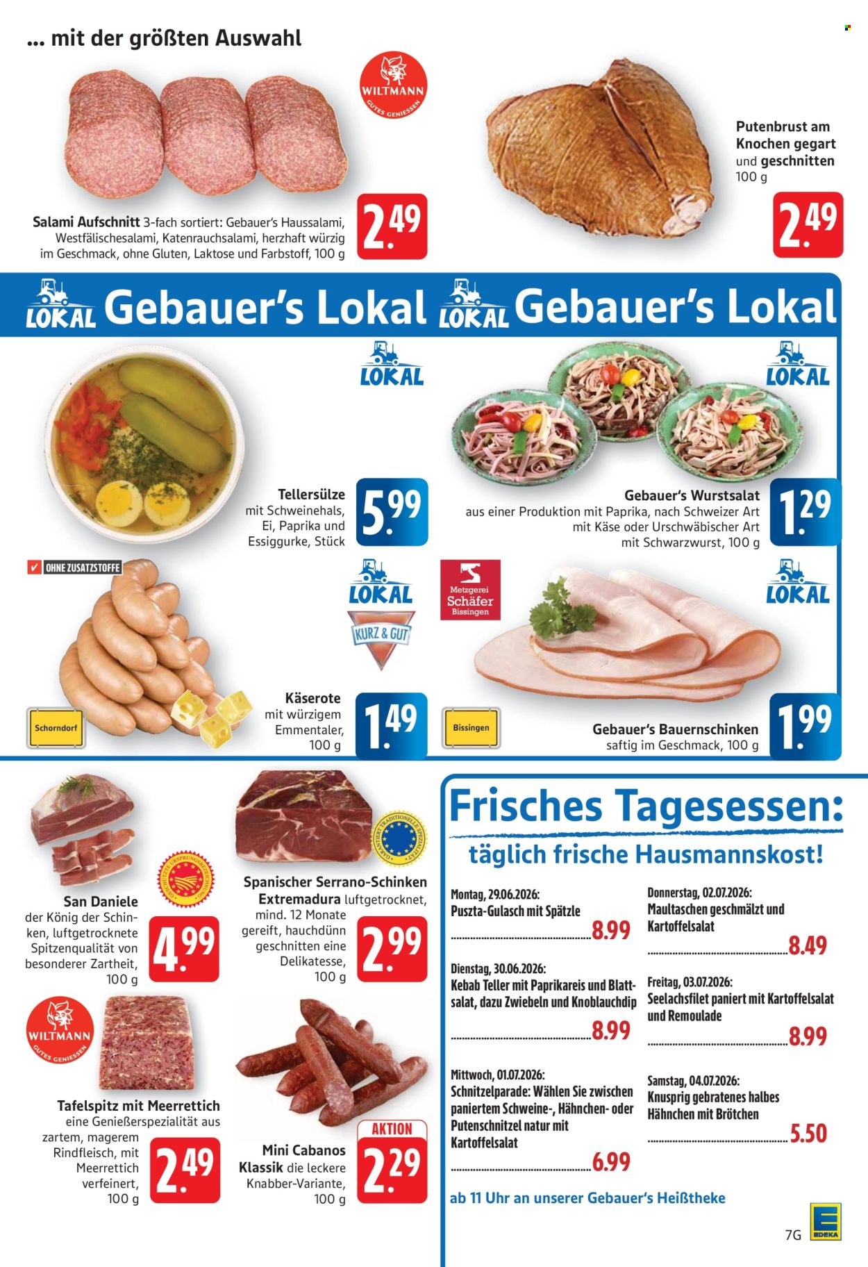 E center Prospekte  - 29.6.2026 - 4.7.2026. Seite 9