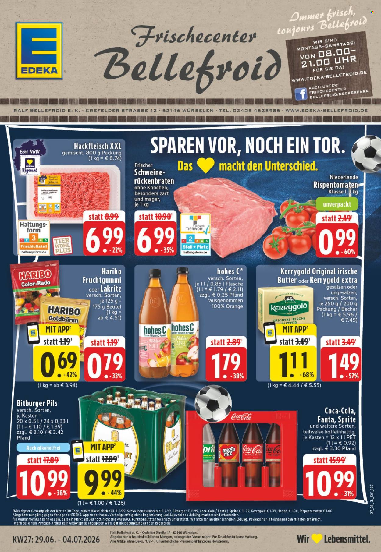 Edeka Prospekte  - 29.6.2026 - 4.7.2026. Seite 1