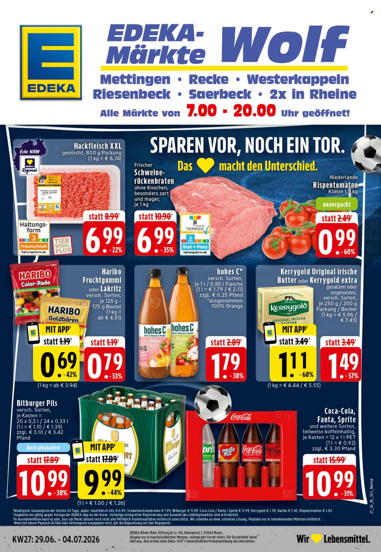 Edeka Prospekte  - 29.6.2026 - 4.7.2026. Seite 1