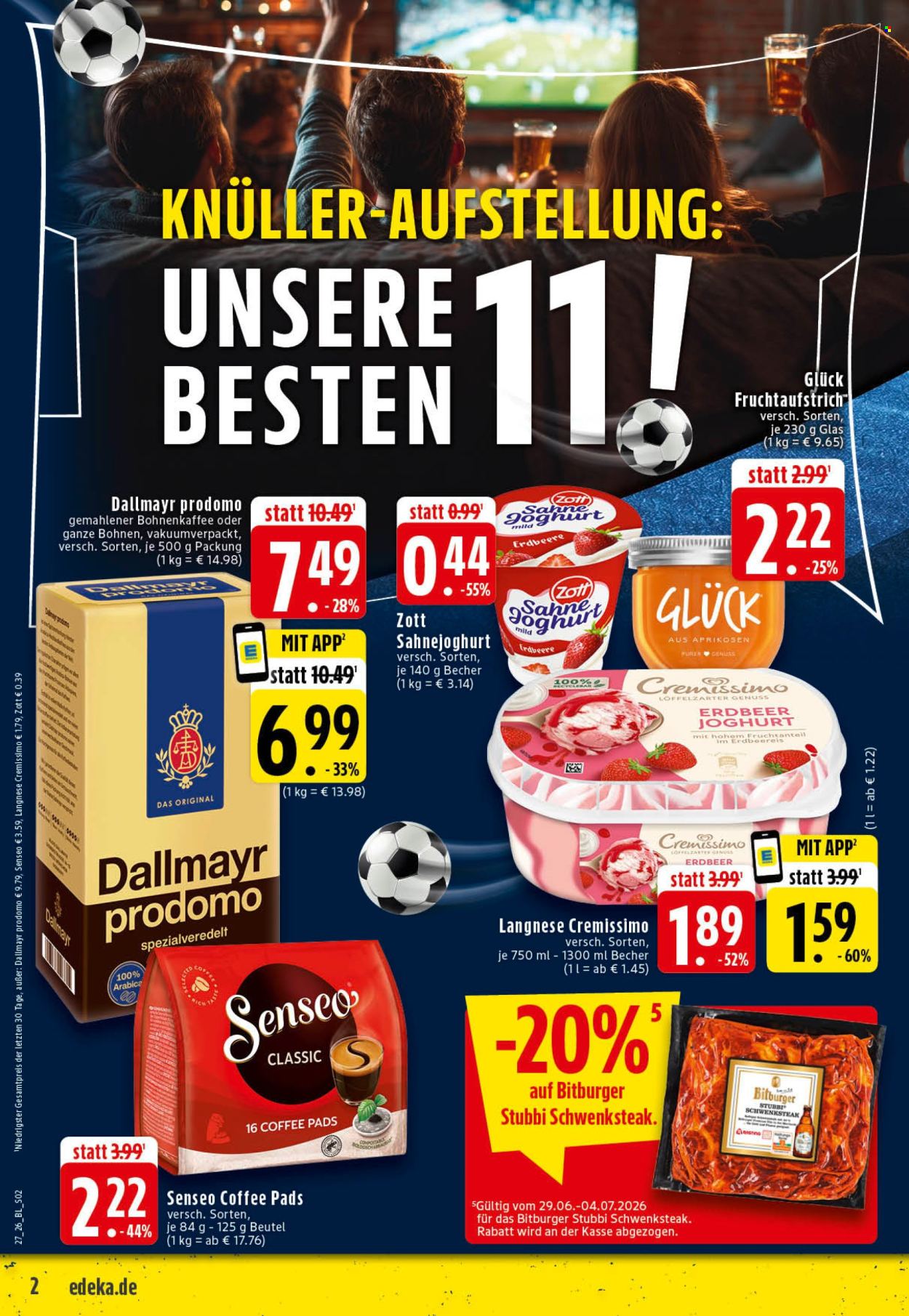 Edeka Prospekte  - 29.6.2026 - 4.7.2026. Seite 2