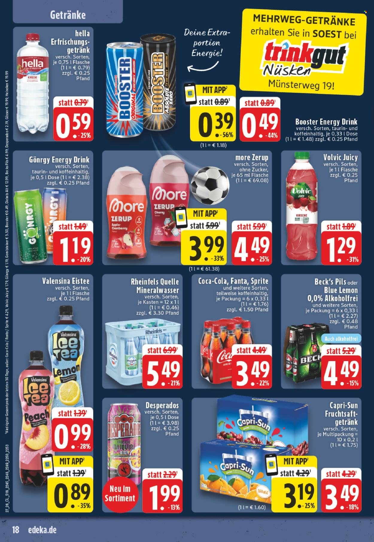 Edeka Prospekte  - 29.6.2026 - 4.7.2026. Seite 18
