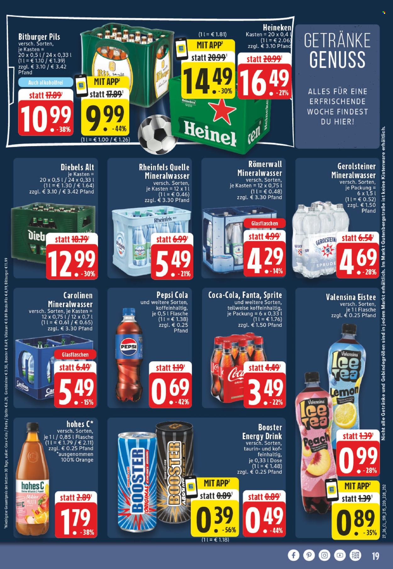 E center Prospekte  - 29.6.2026 - 4.7.2026. Seite 19