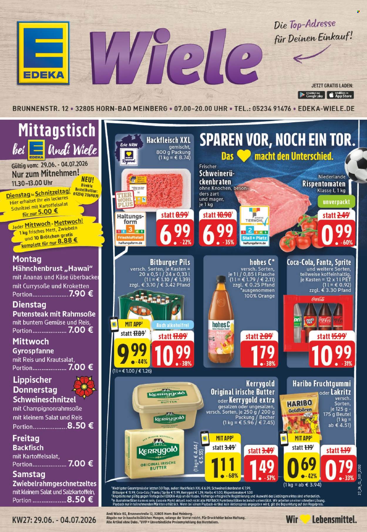 Edeka Prospekte  - 29.6.2026 - 4.7.2026. Seite 1