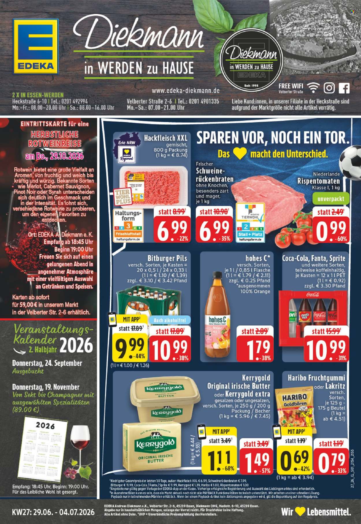 Edeka Prospekte  - 29.6.2026 - 4.7.2026. Seite 1
