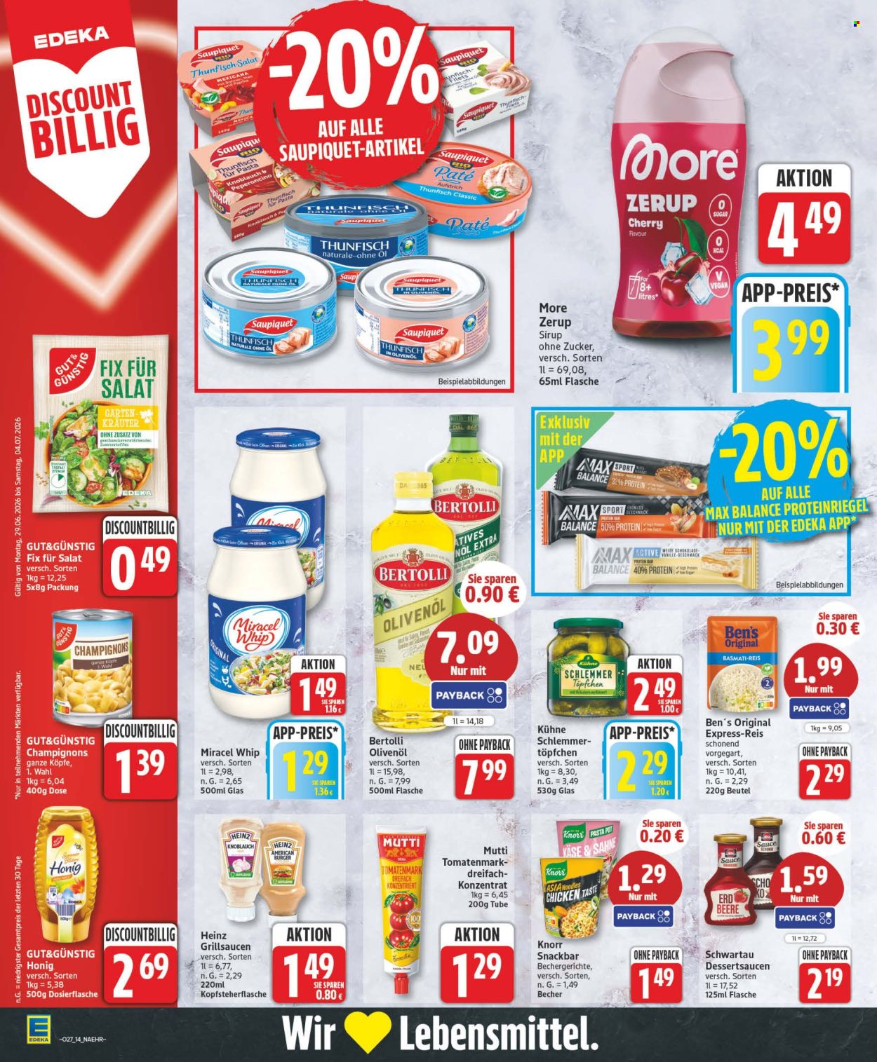 Edeka Prospekte  - 29.6.2026 - 4.7.2026. Seite 14