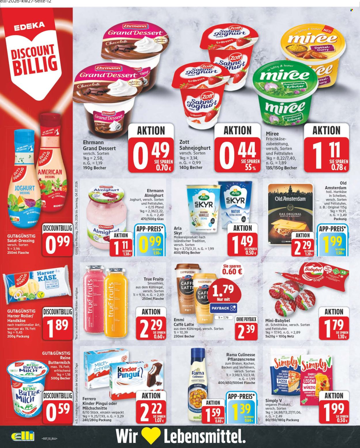 Edeka Prospekte  - 29.6.2026 - 4.7.2026. Seite 12
