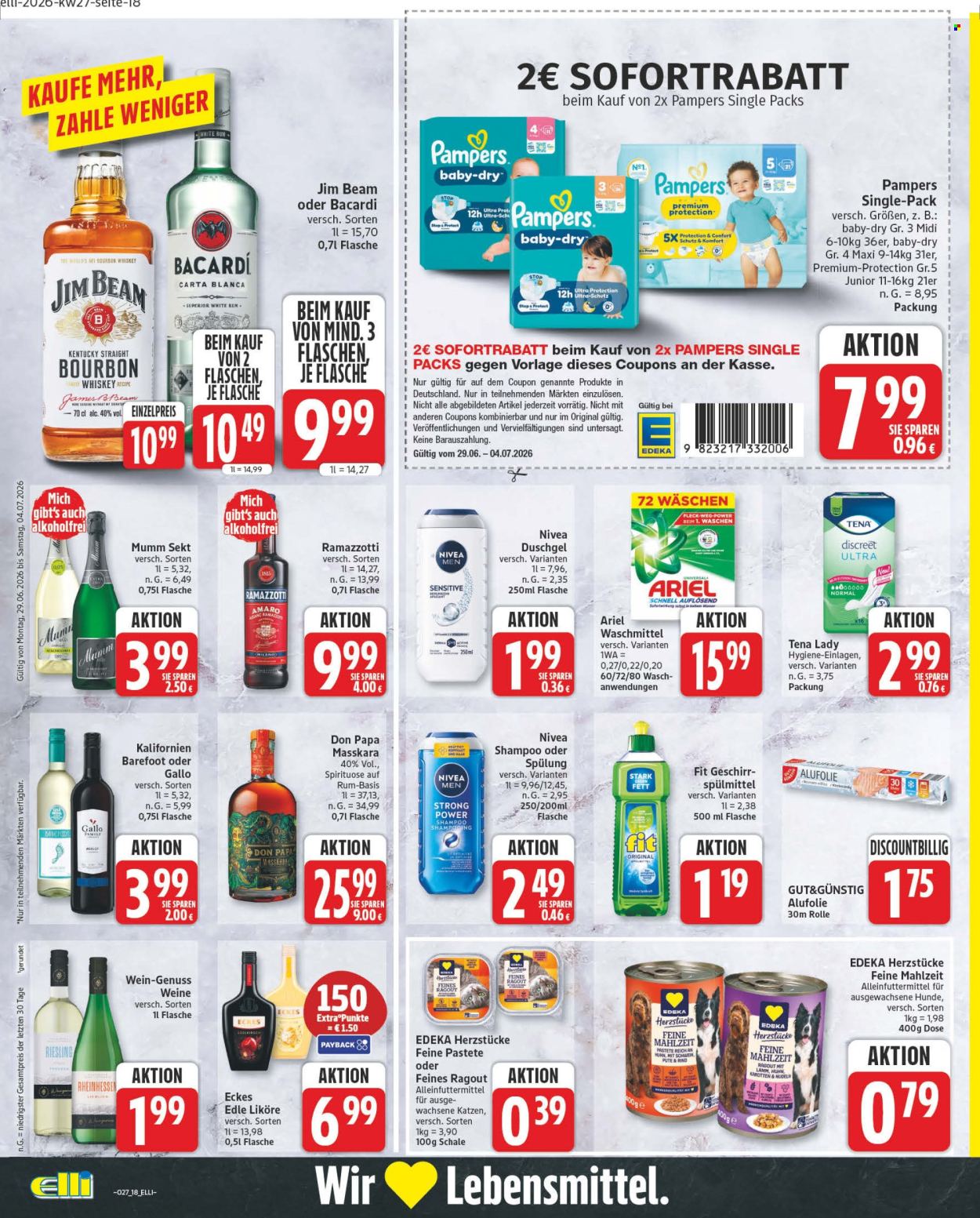 Edeka Prospekte  - 29.6.2026 - 4.7.2026. Seite 18